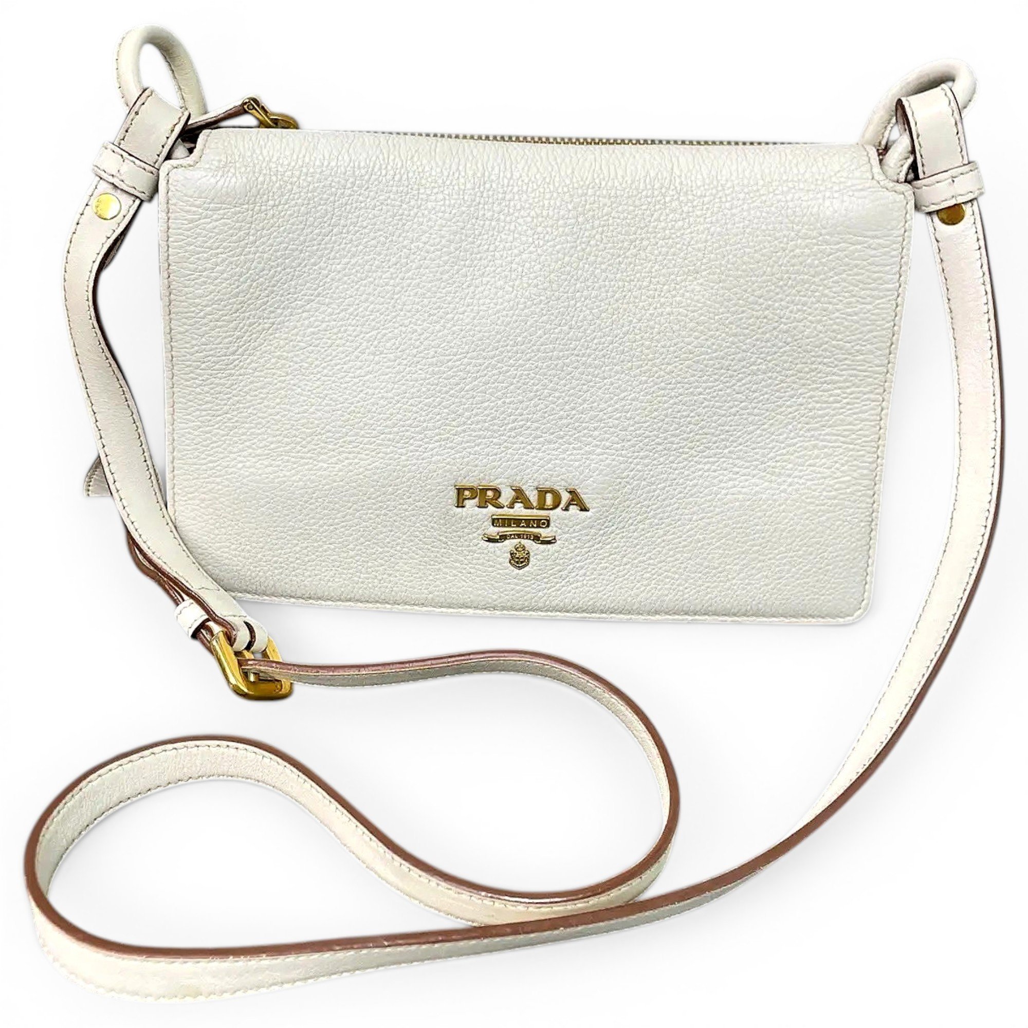Leather crossbody bag