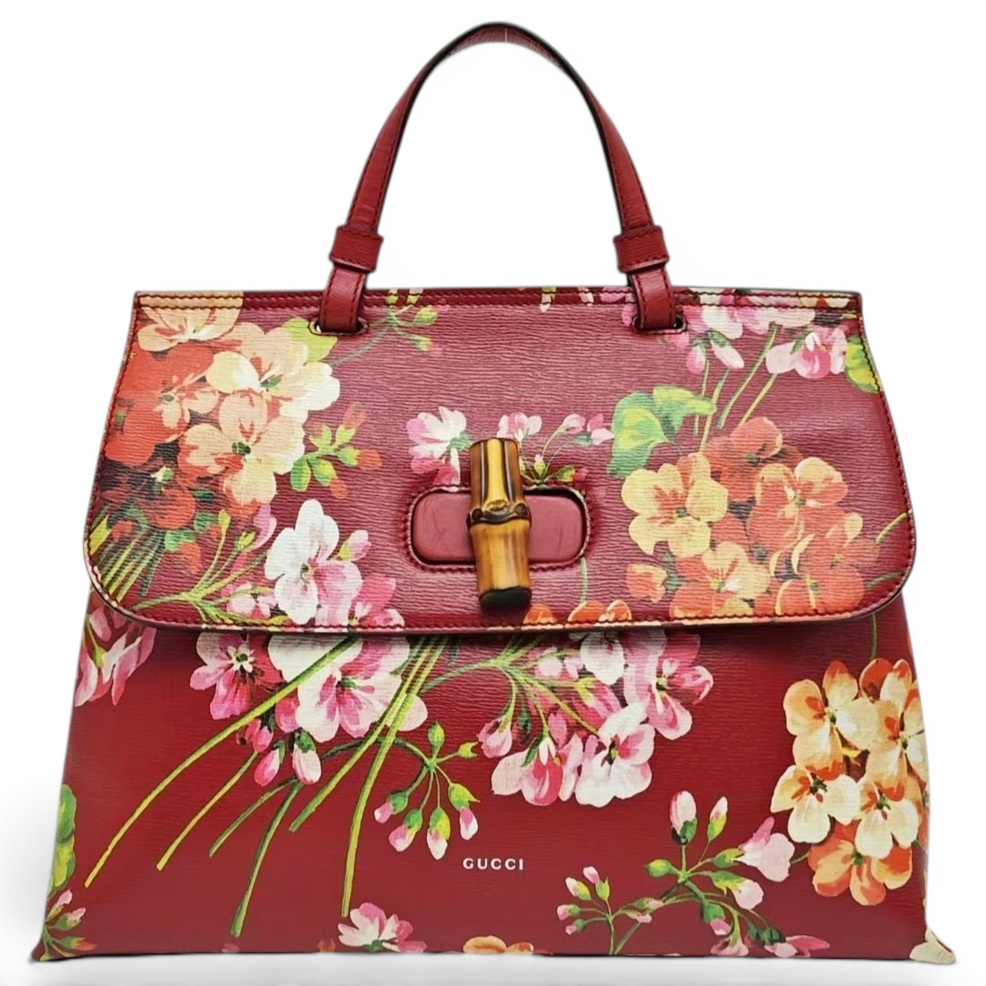 Bamboo Daily Top Handle leather tote