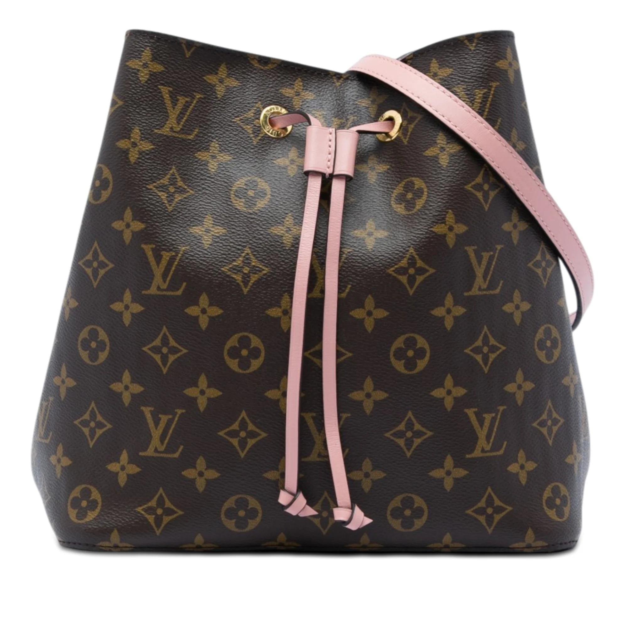 Bucket leather bag
