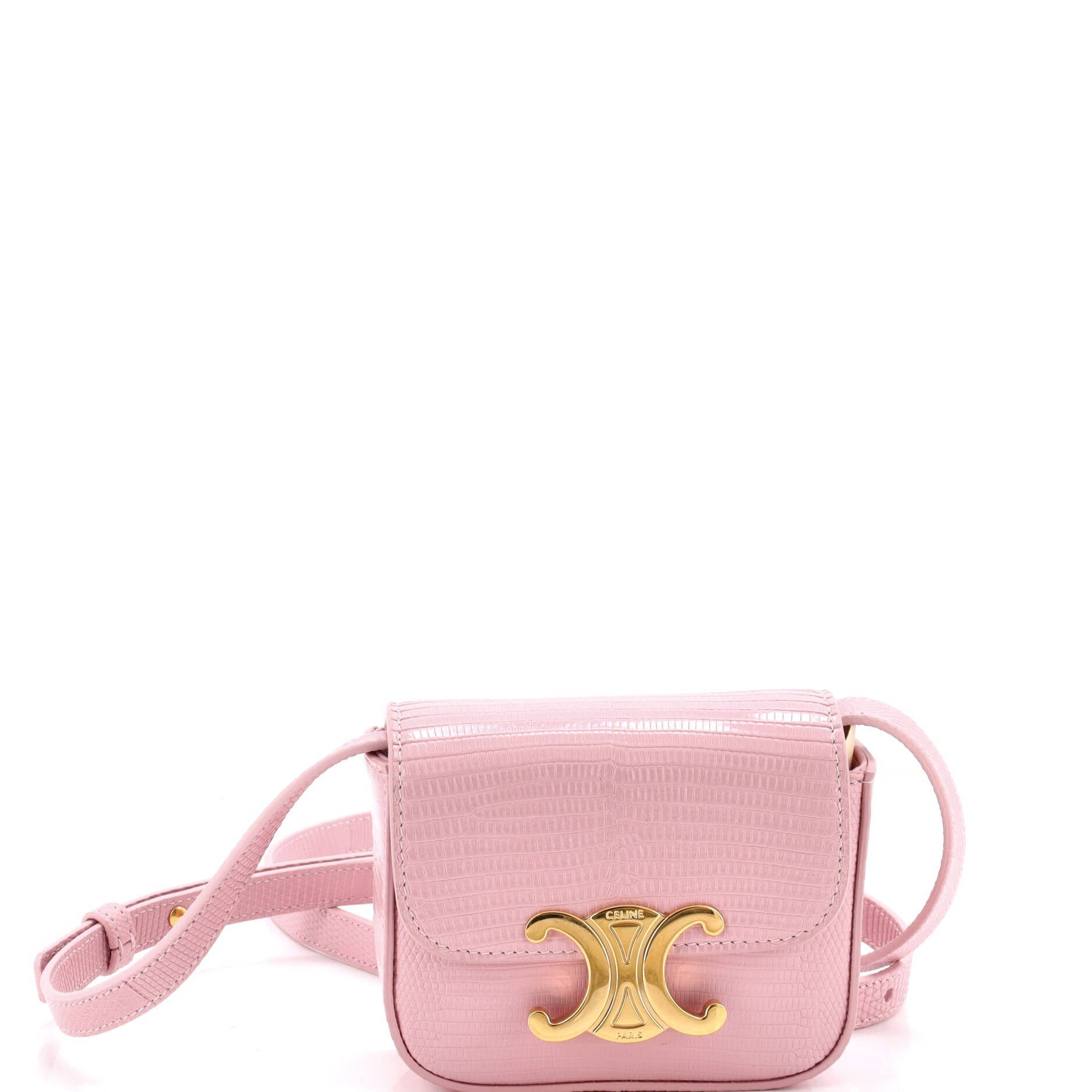 Claude Shoulder Bag Lizard Mini