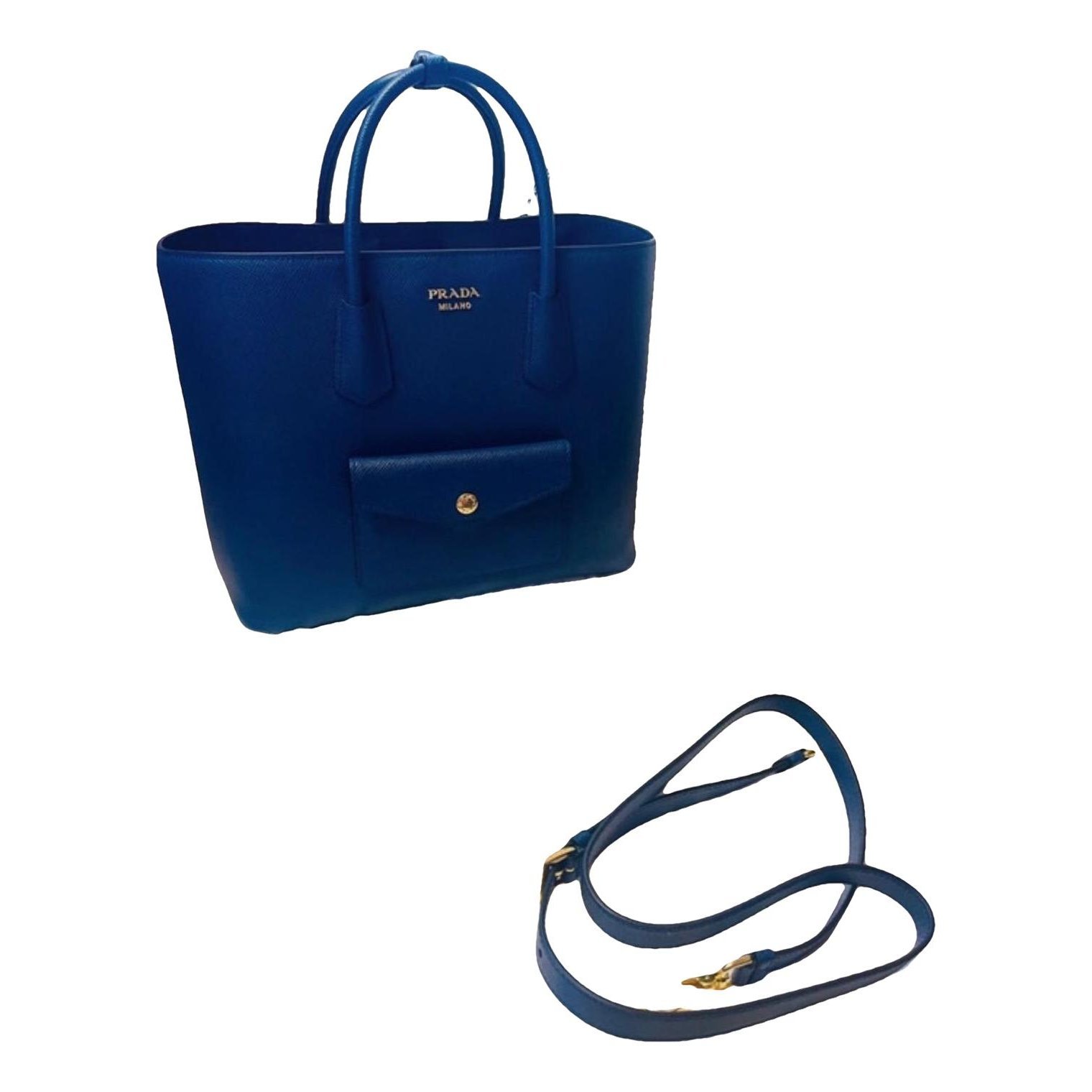 Leather tote