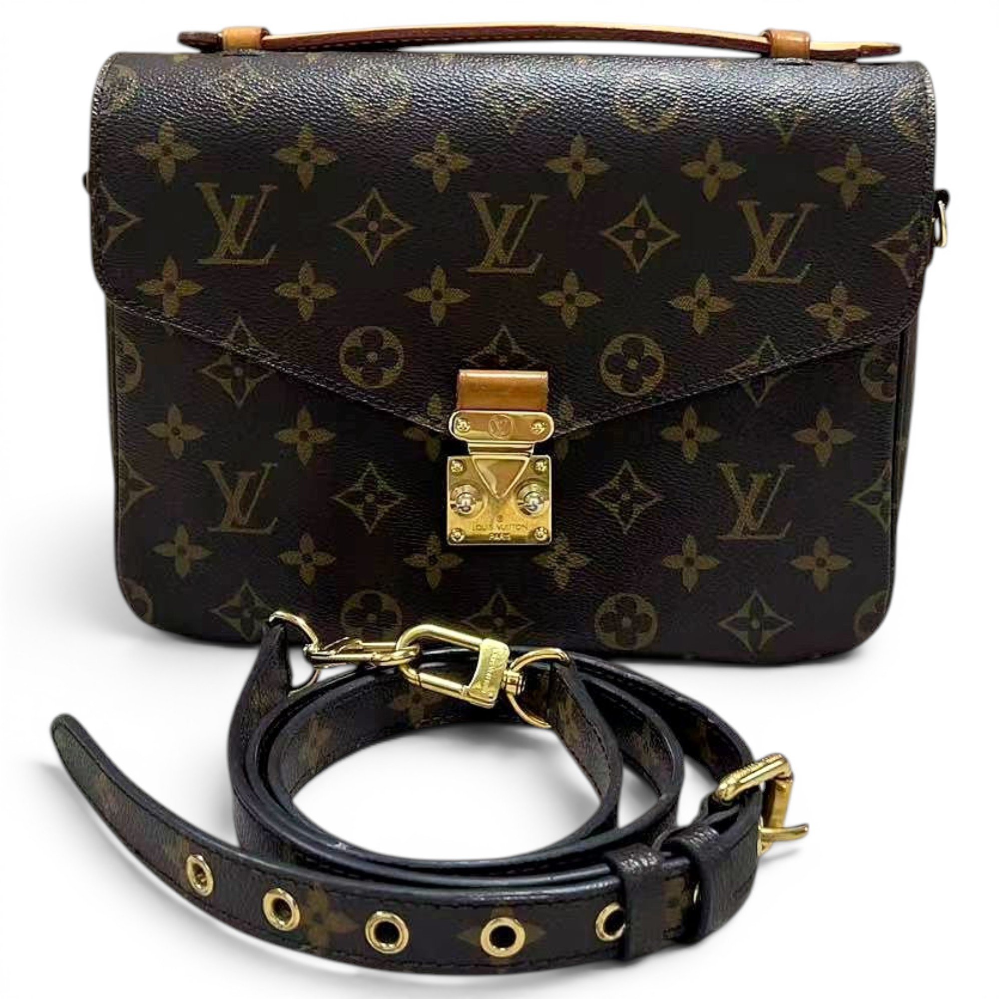 Metis leather handbag