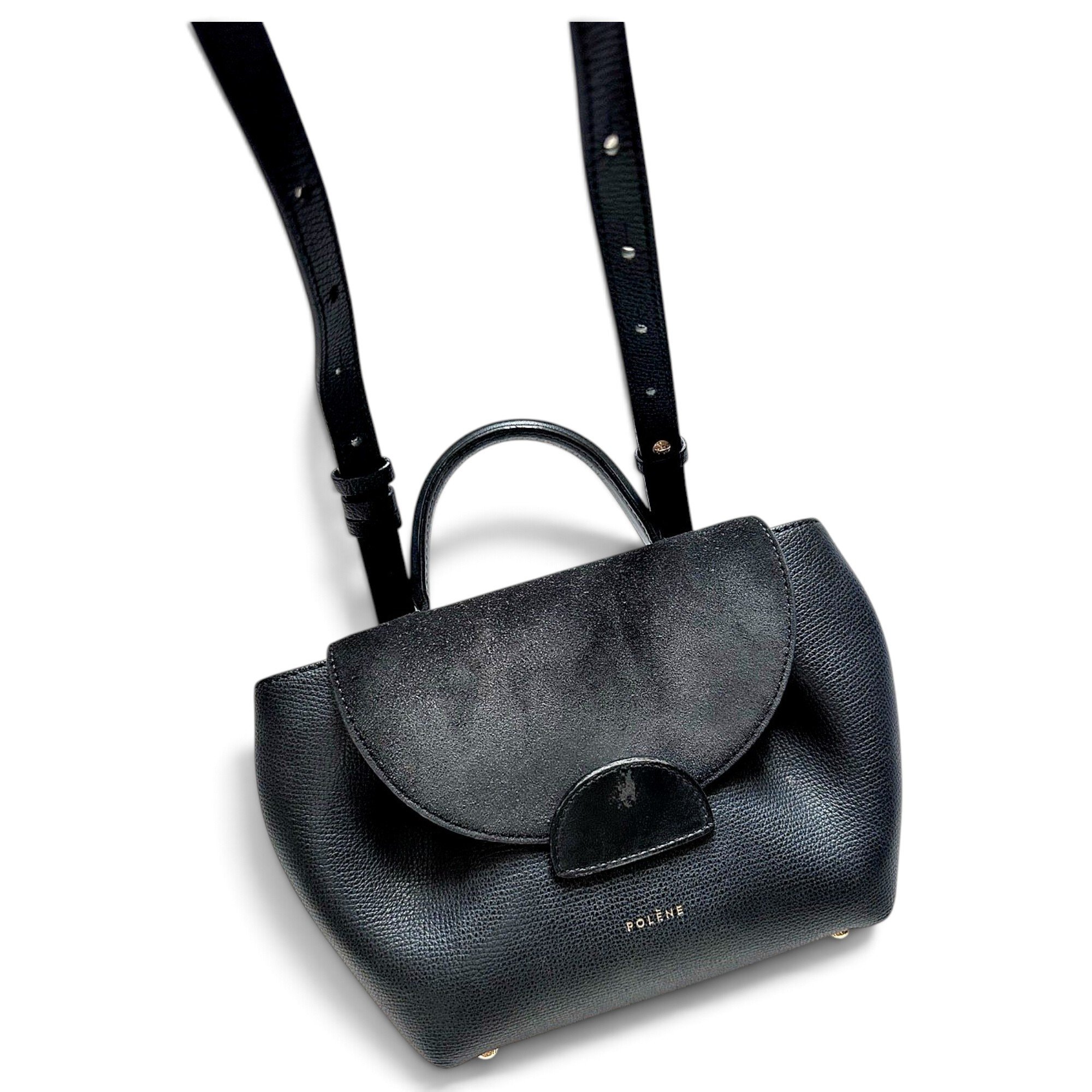 Polene Numéro Dix leather handbag