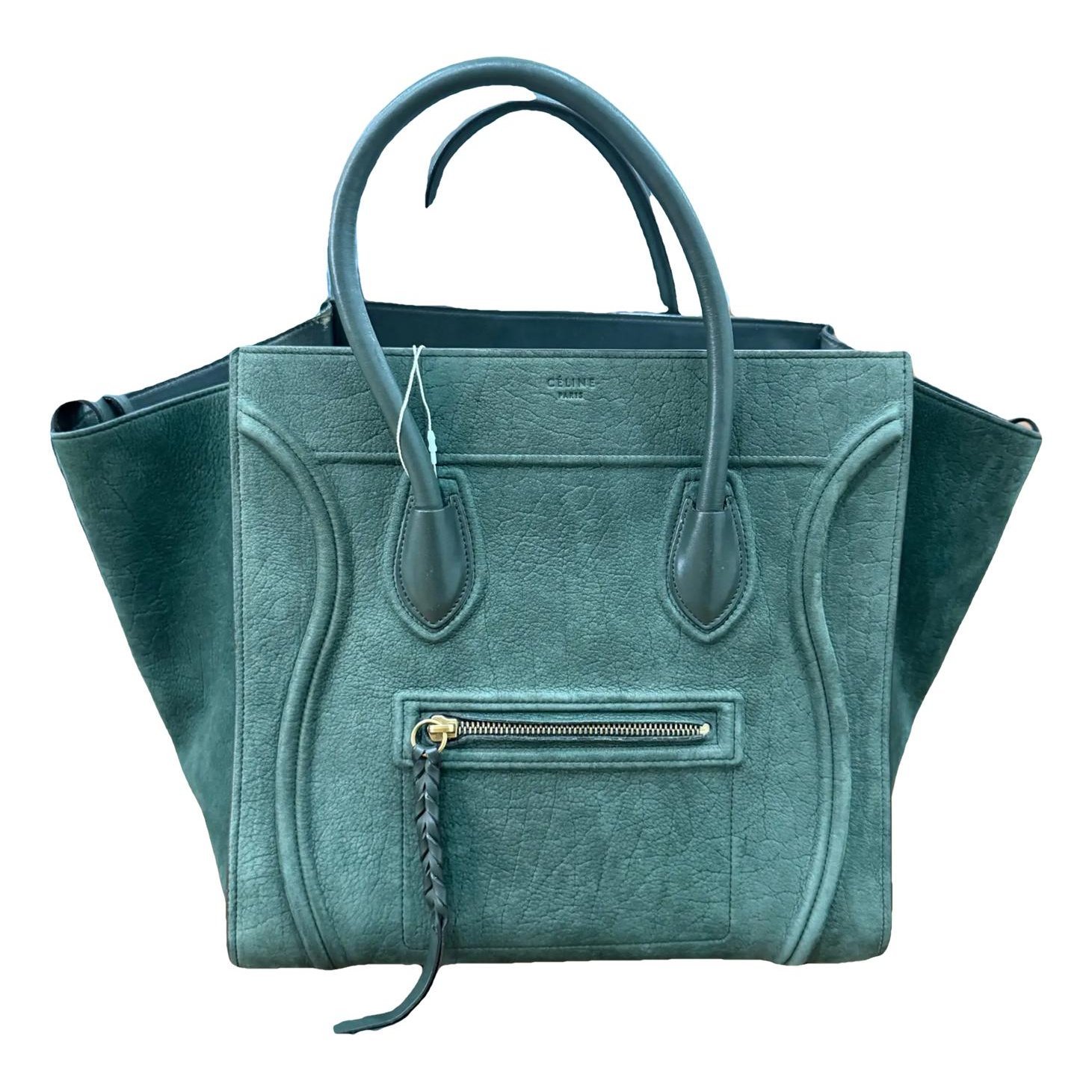 Nano Luggage leather handbag