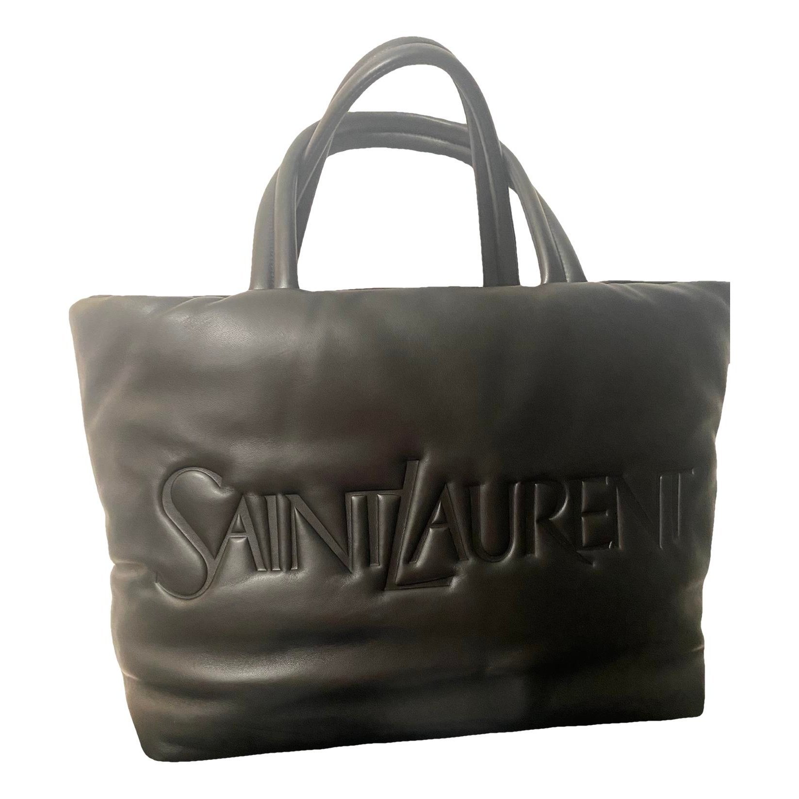 Leather tote