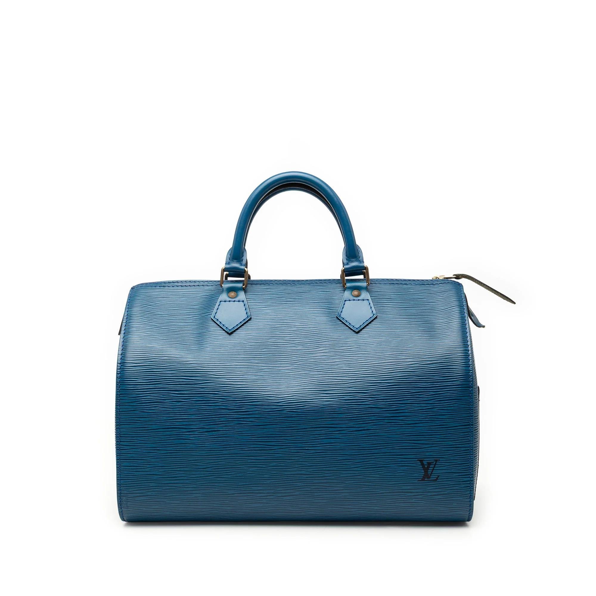Speedy leather bag
