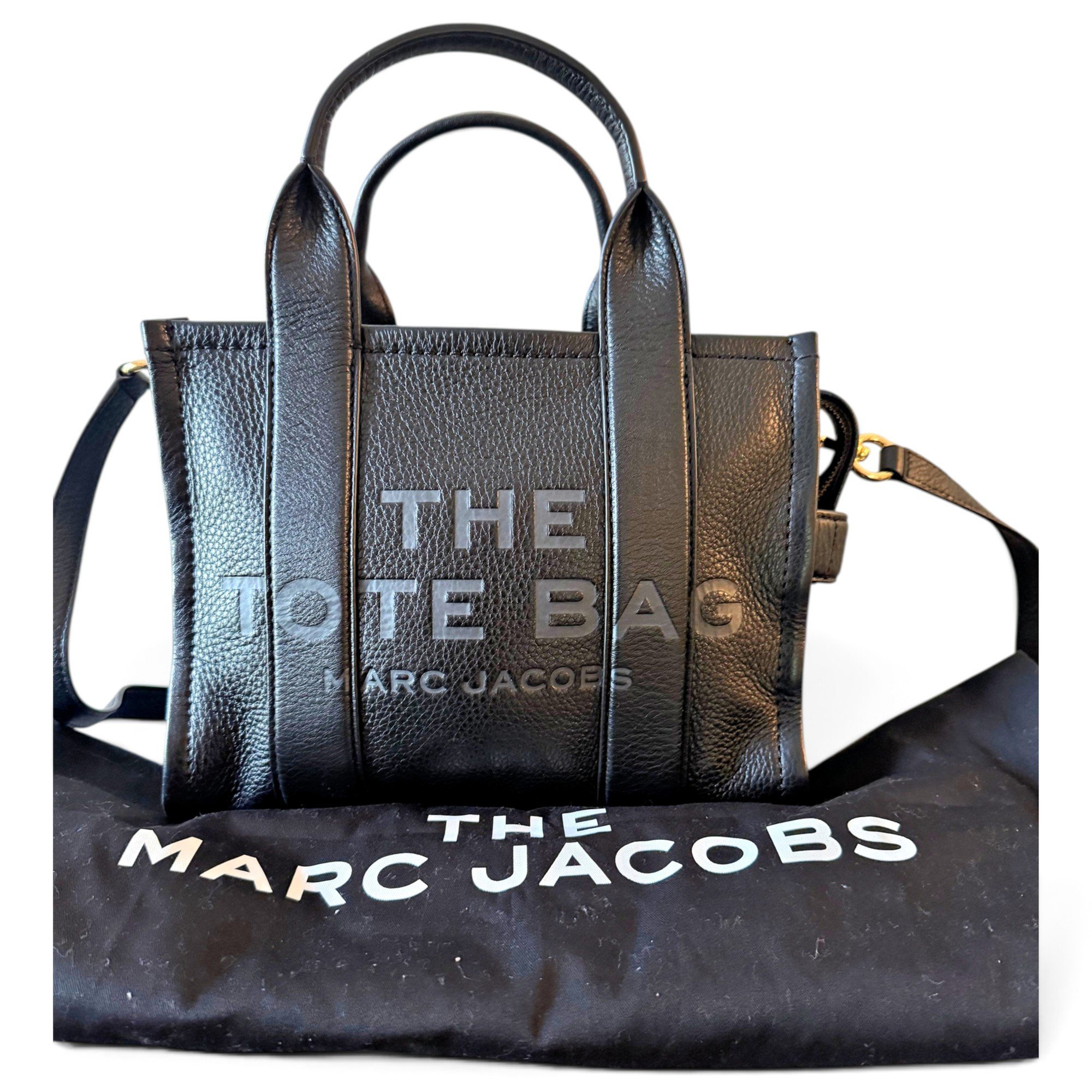 The Tag Tote leather tote