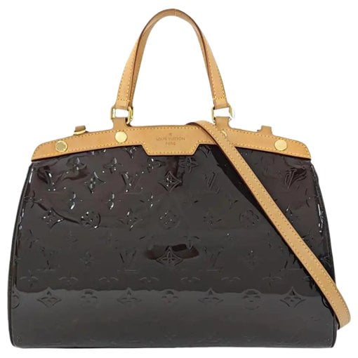 Bréa patent leather handbag