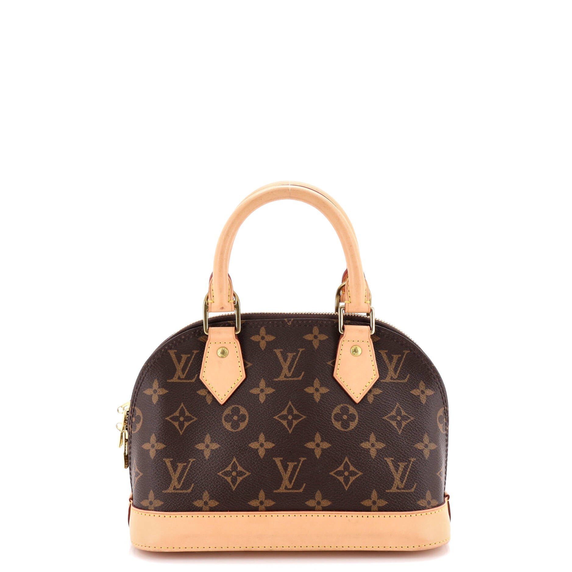 Louis Vuitton Alma Handbag Monogram Canvas BB