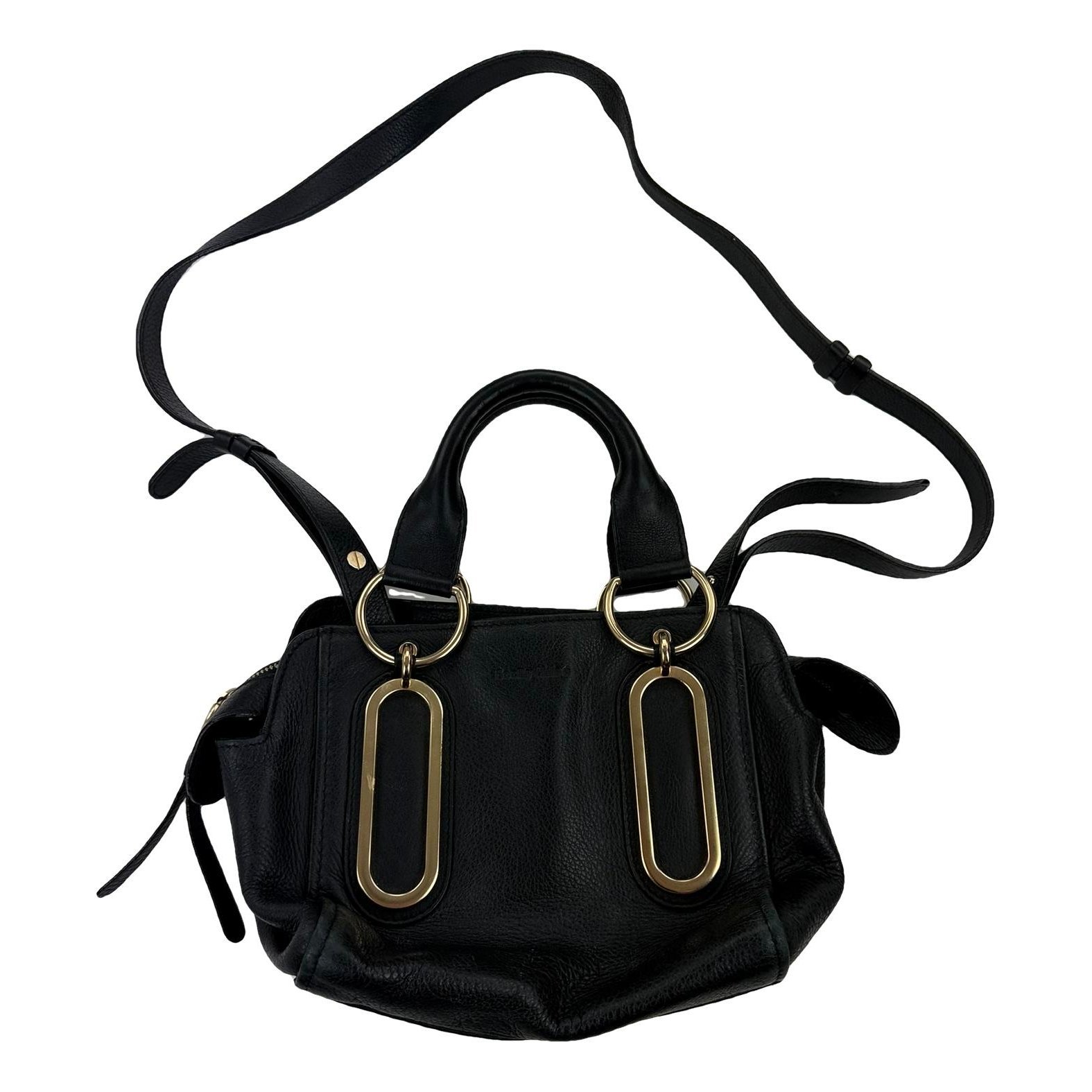 Leather handbag