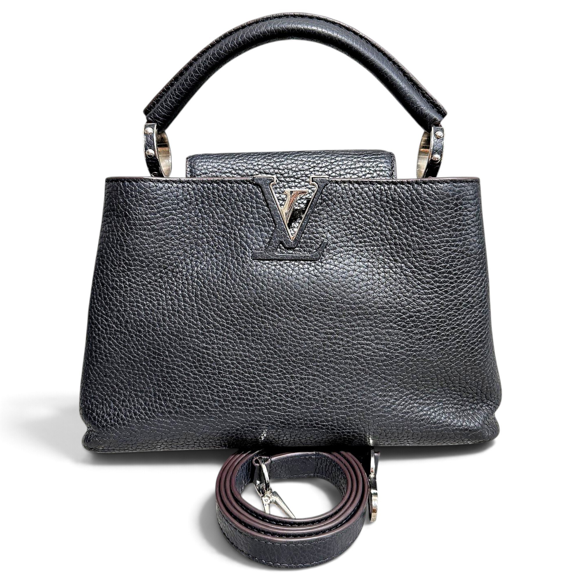 Capucines leather handbag