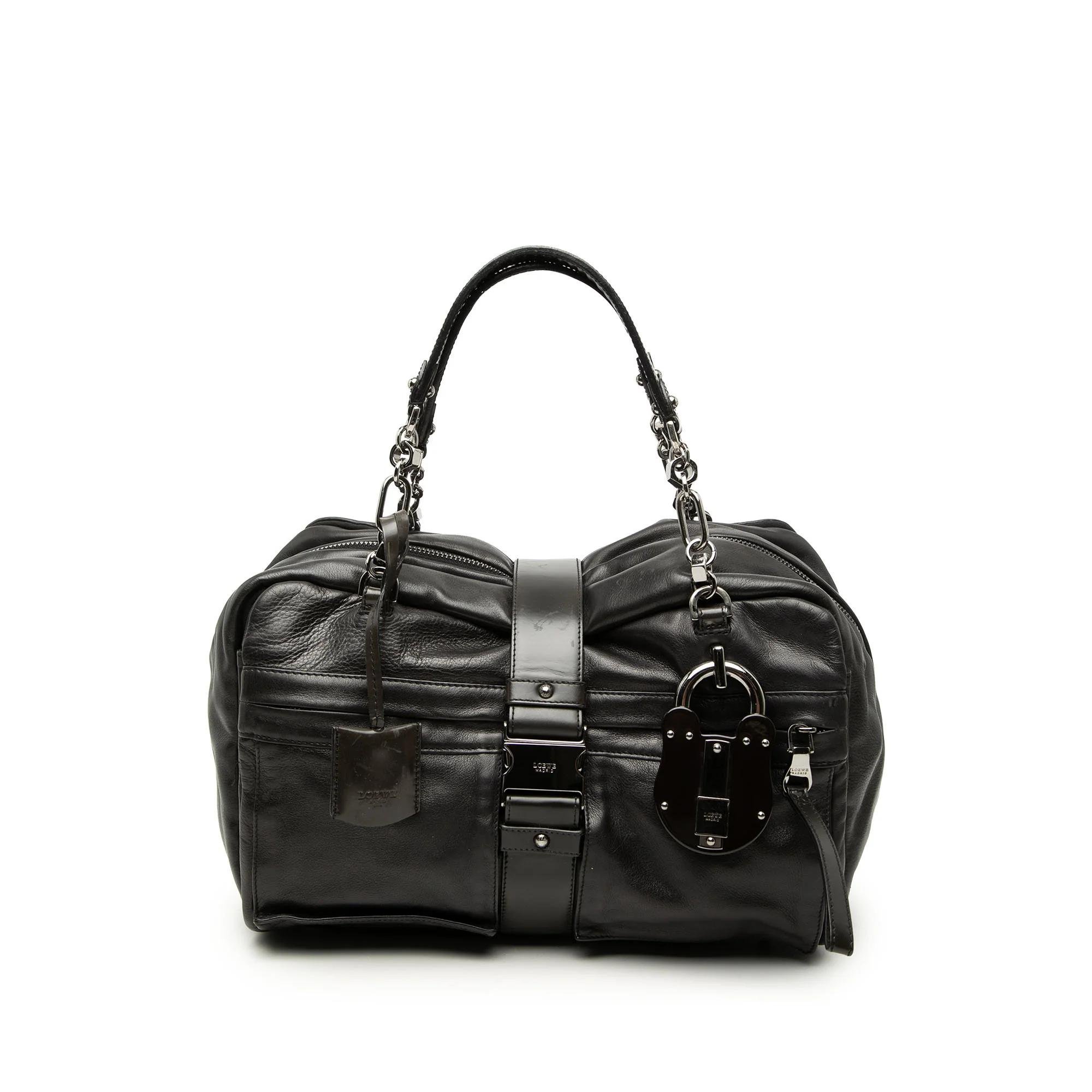Leather handbag