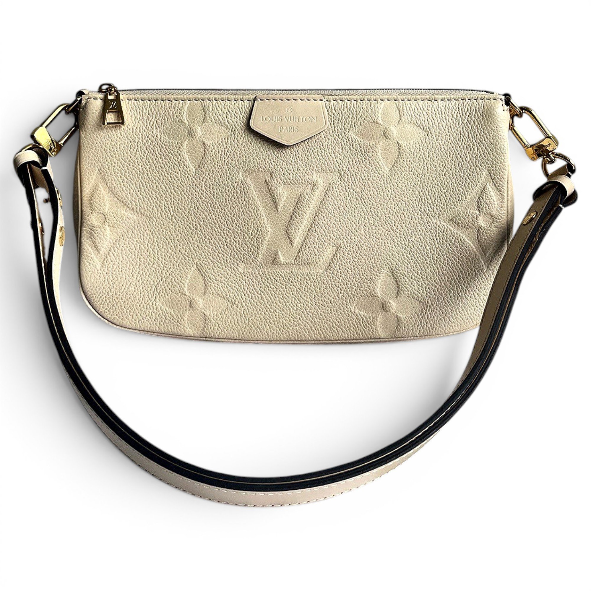 Pochette Accessoire leather handbag