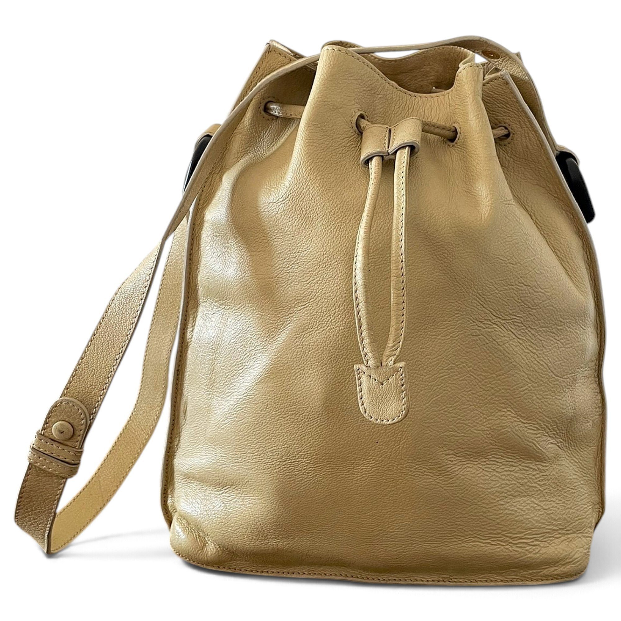 Leather handbag