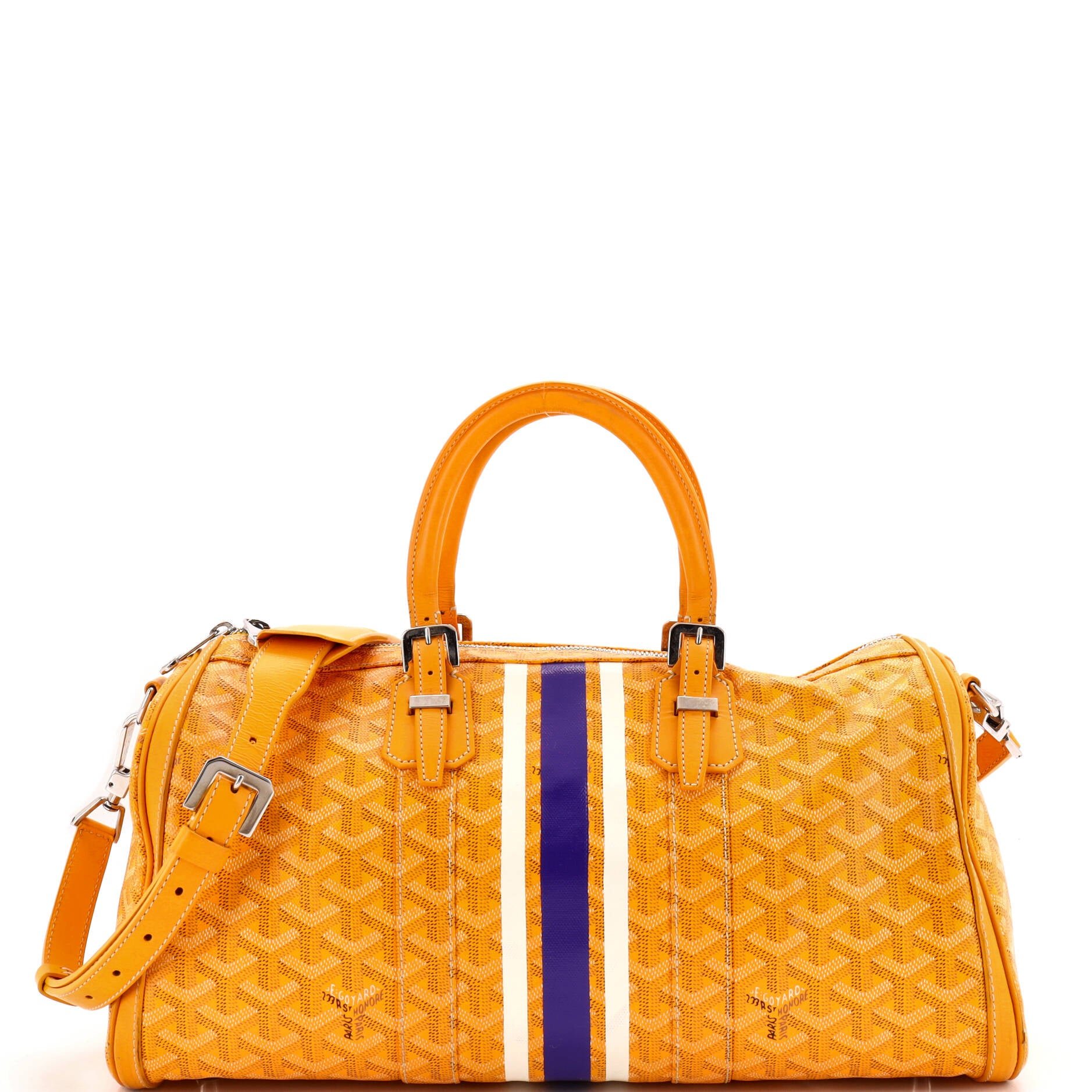 Goyard Croisiere Bag Printed Coated Canvas 35