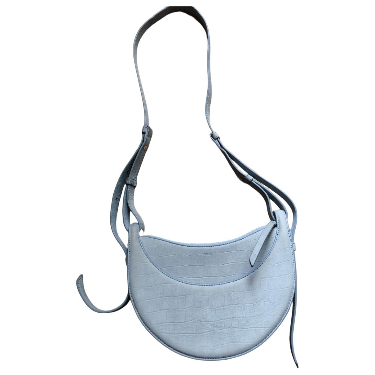 Polene Numéro Dix leather crossbody bag