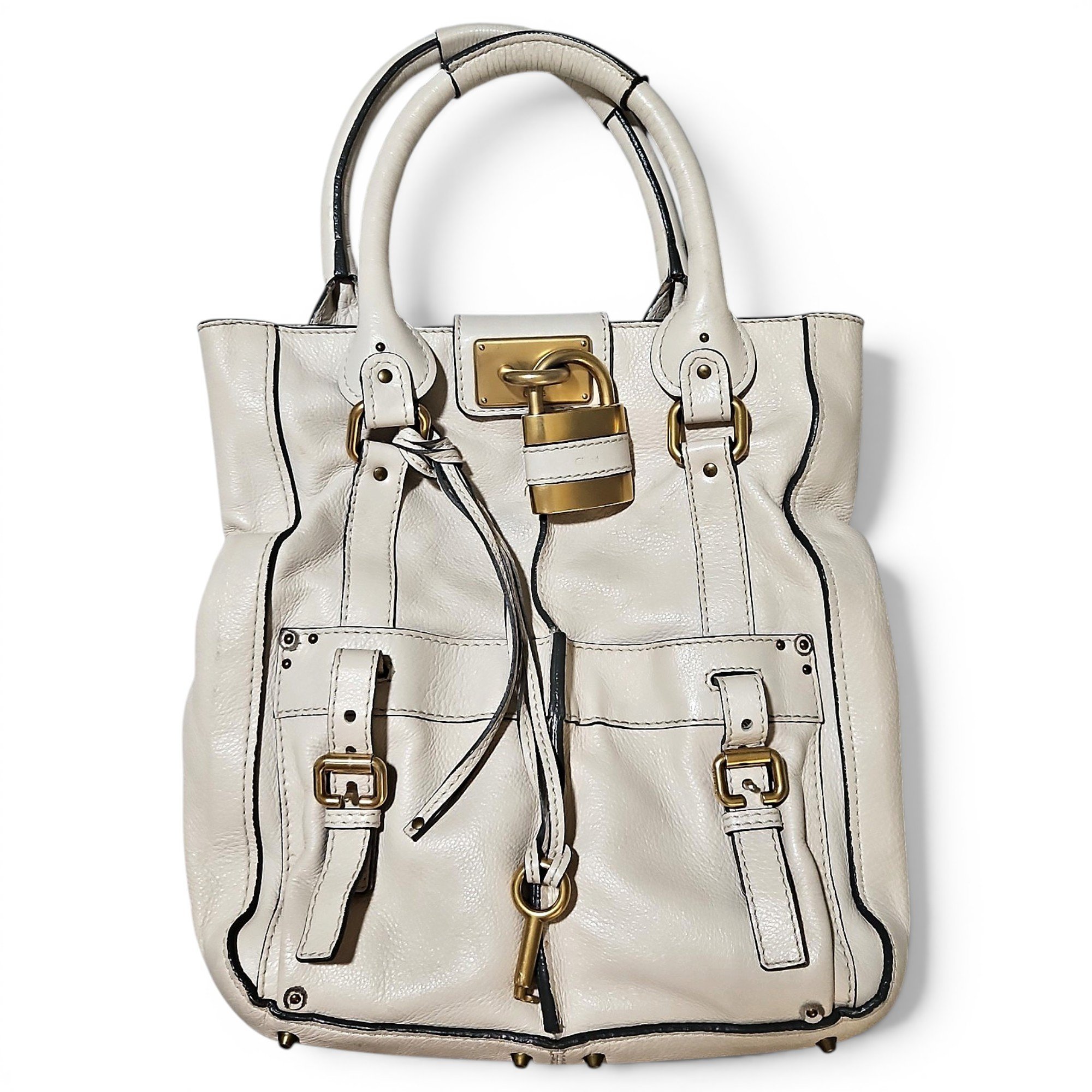 Paddington leather satchel