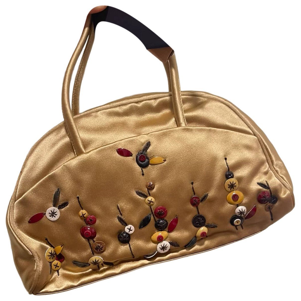 Silk handbag
