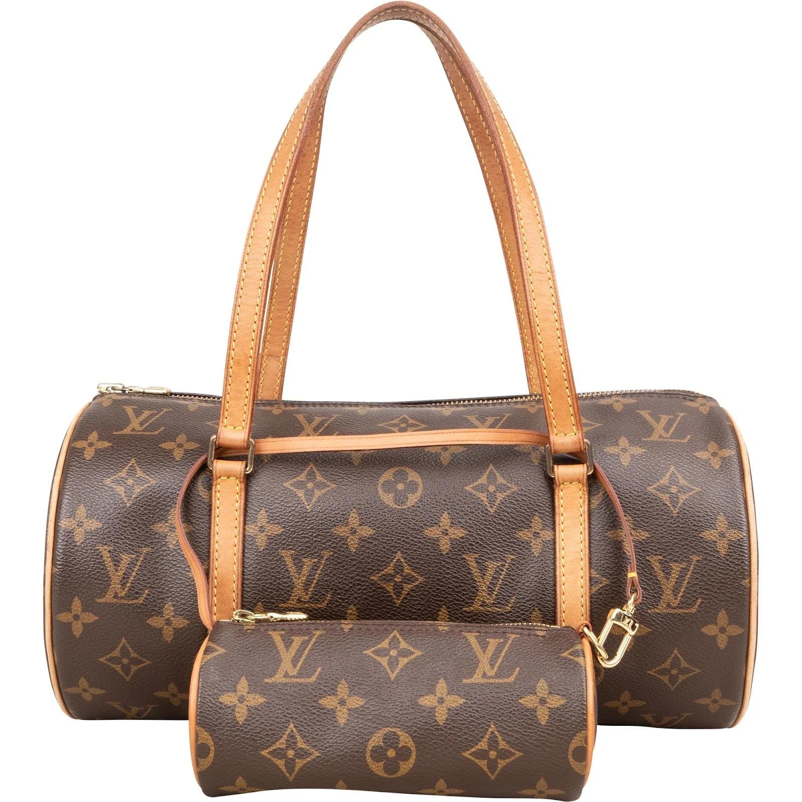 Papillon leather handbag