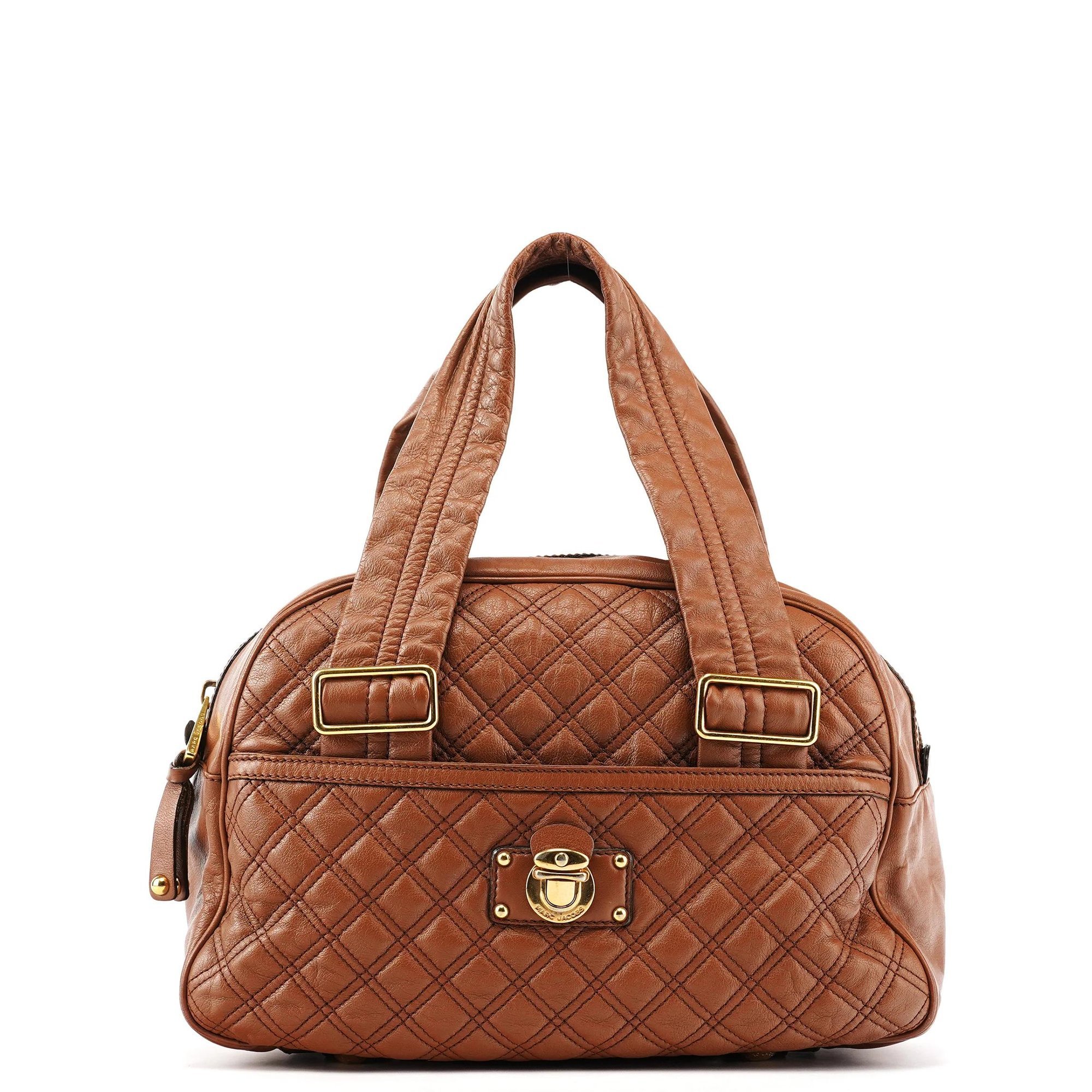 Stam leather bowling bag