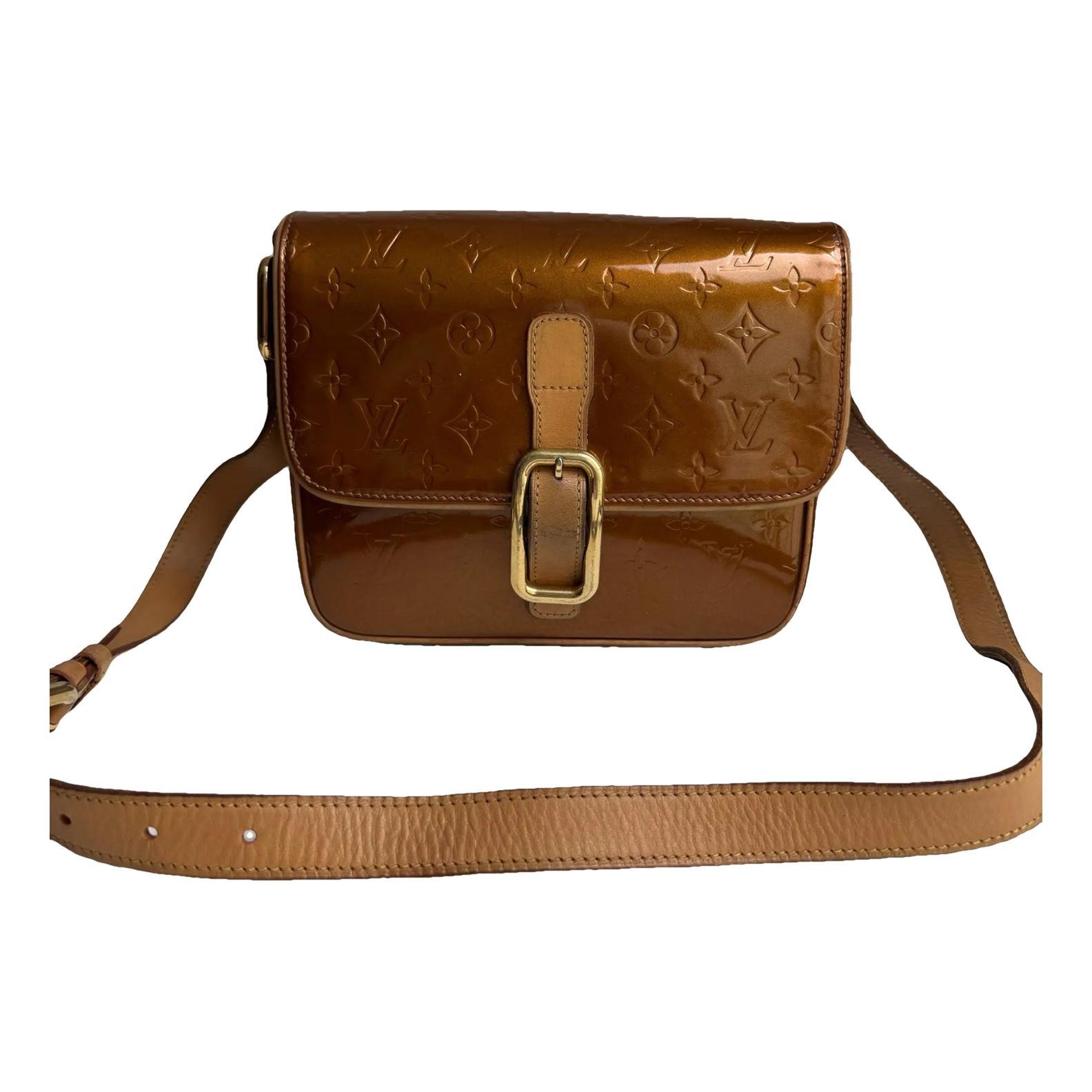 Christie patent leather crossbody bag