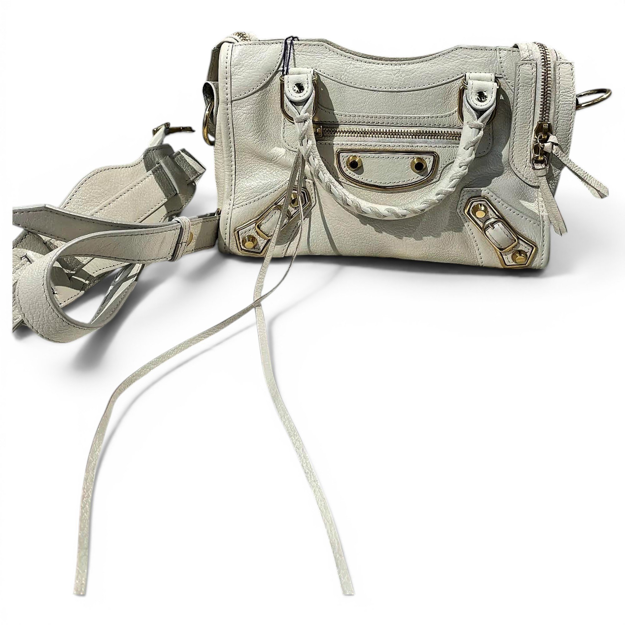 Leather mini bag