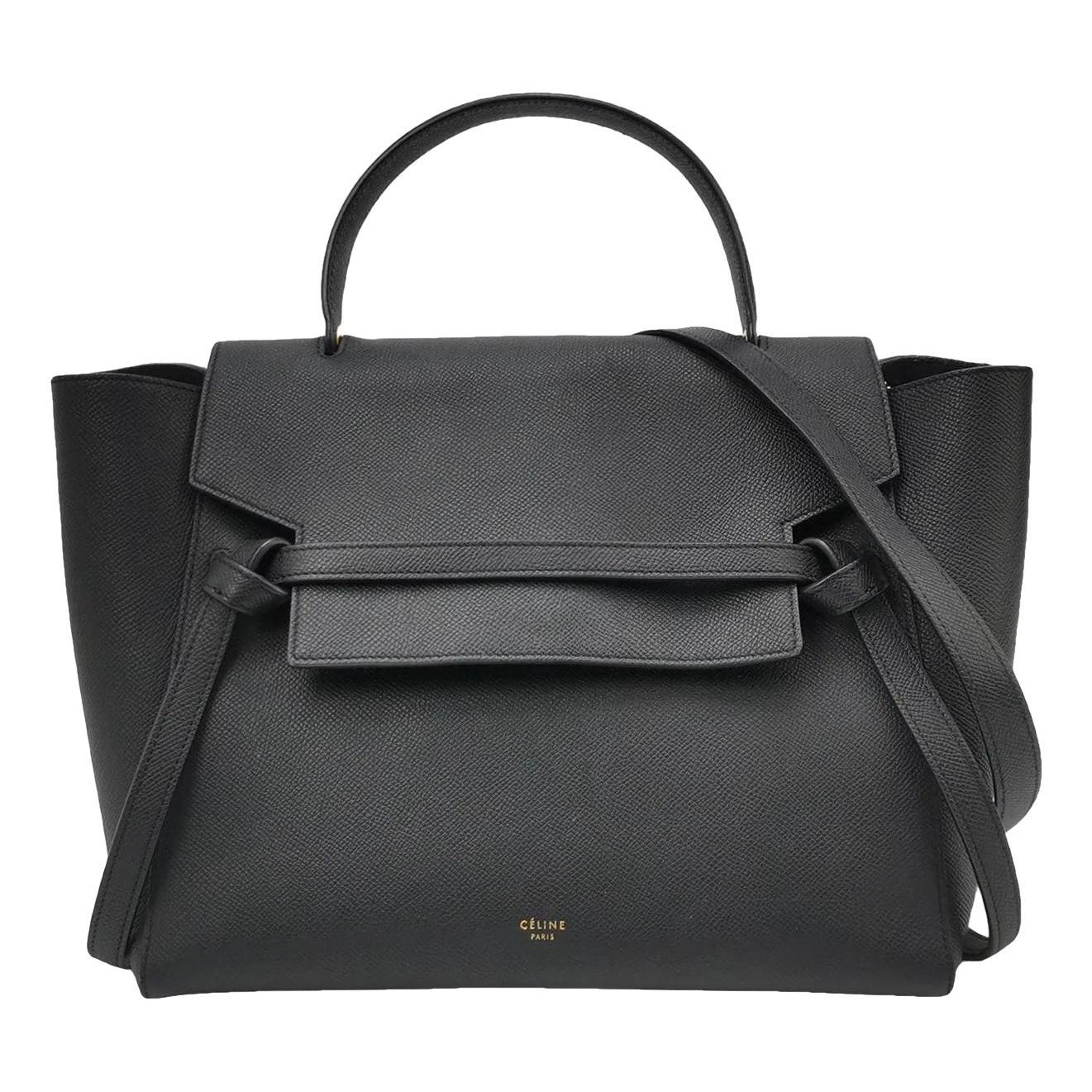 Belt leather mini bag