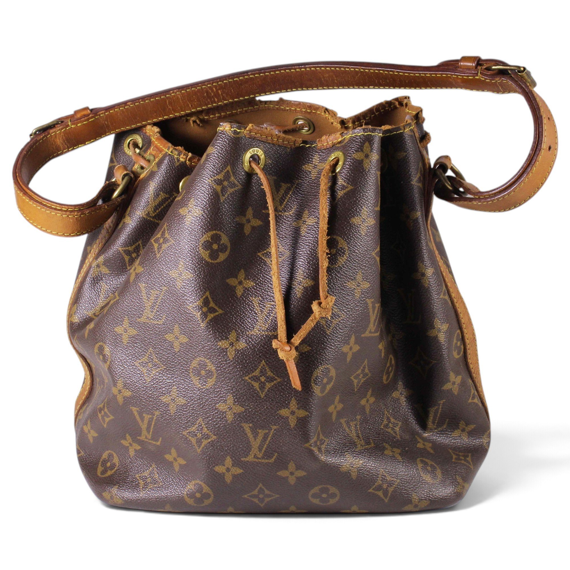 Louis Vuitton Noé cloth handbag