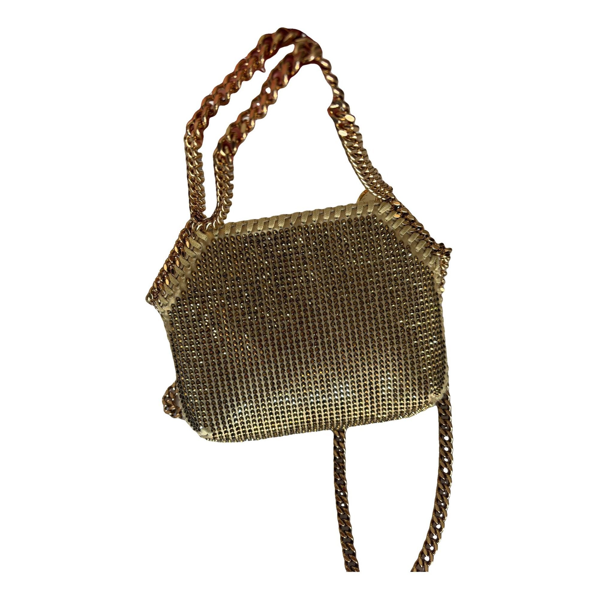 Falabella glitter mini bag