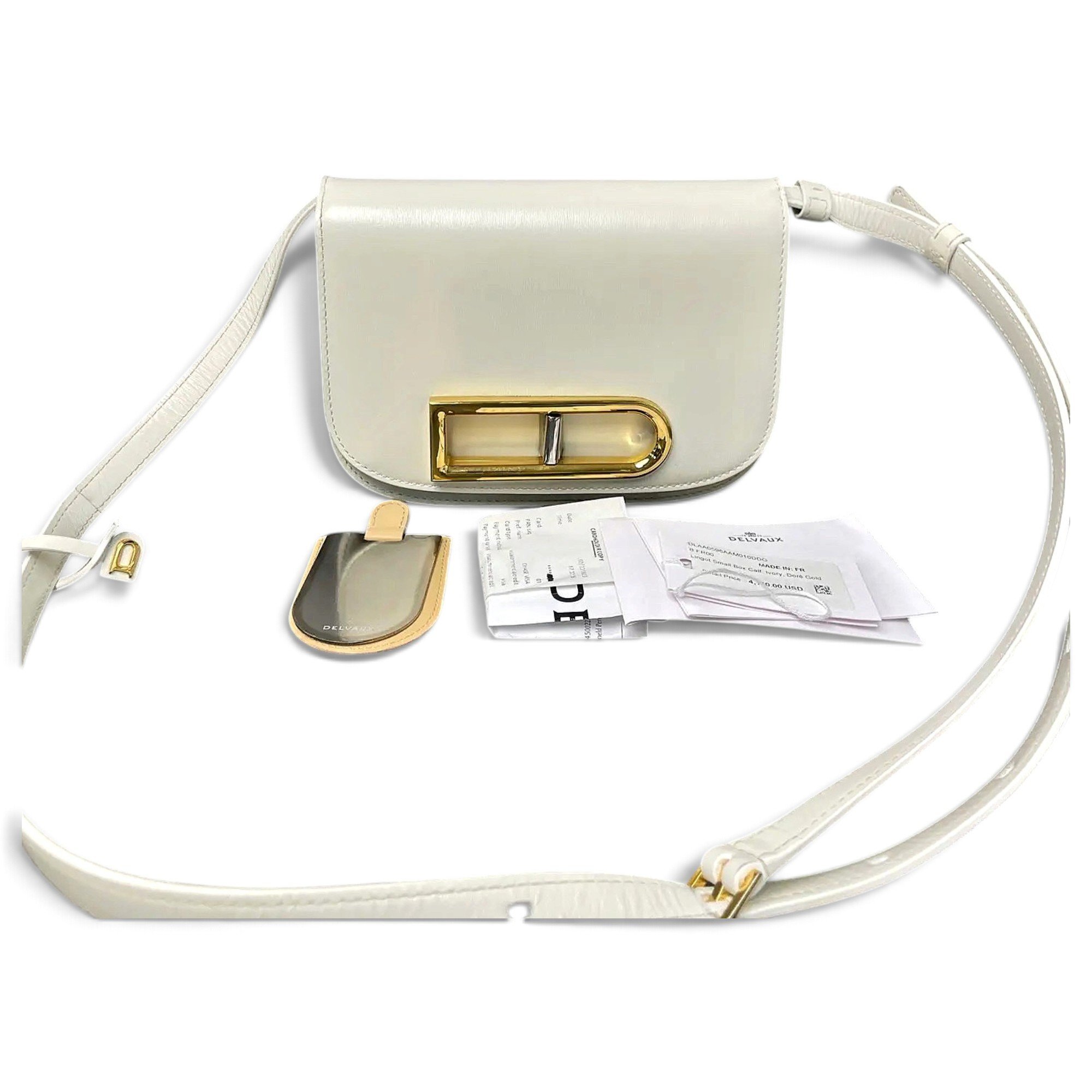 Delvaux Leather crossbody bag