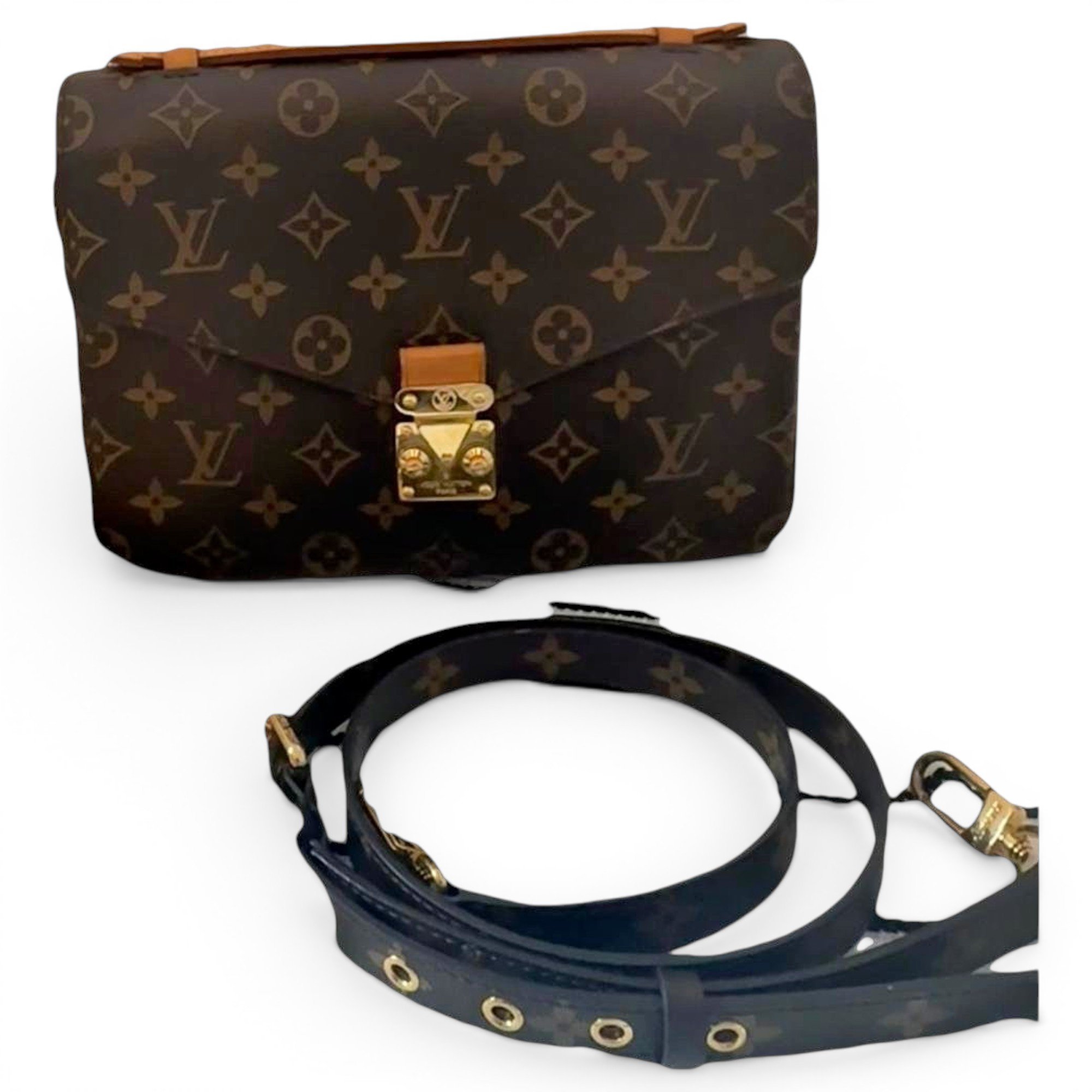 Metis leather crossbody bag