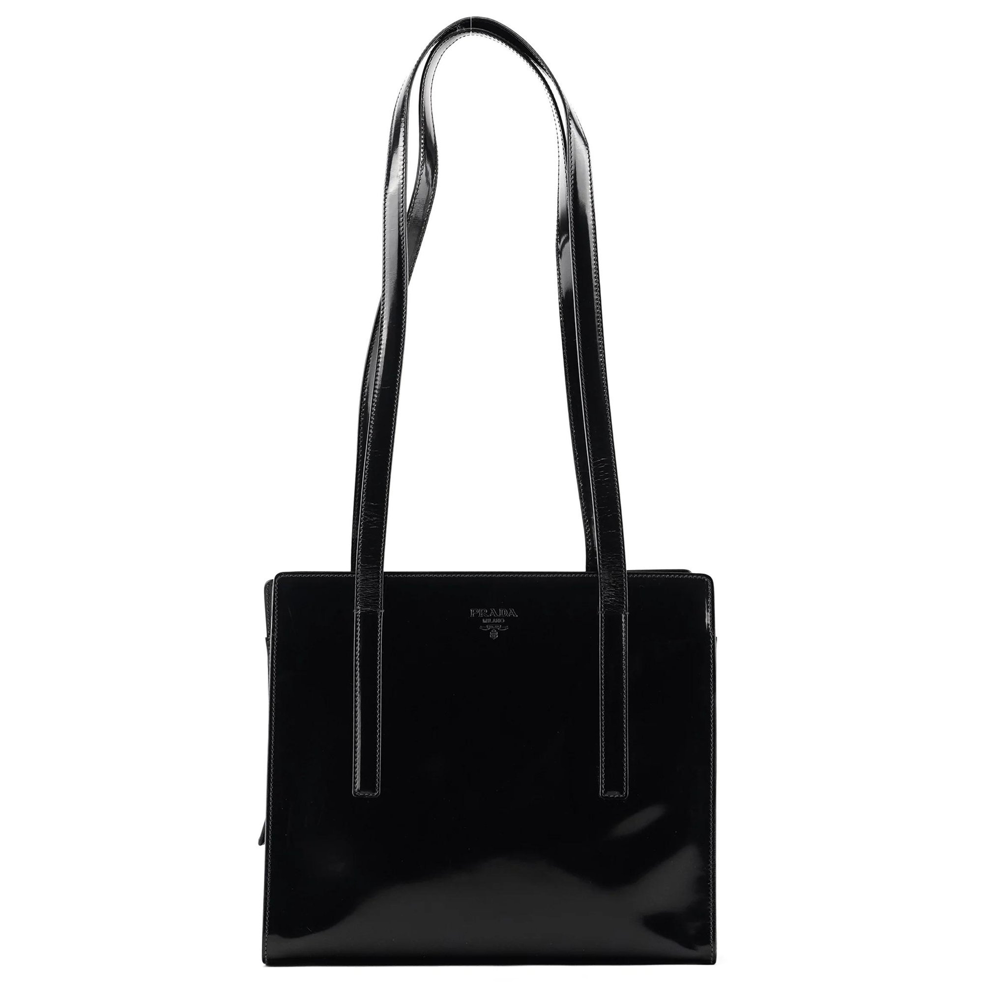 Re-Edition 1995 patent leather tote