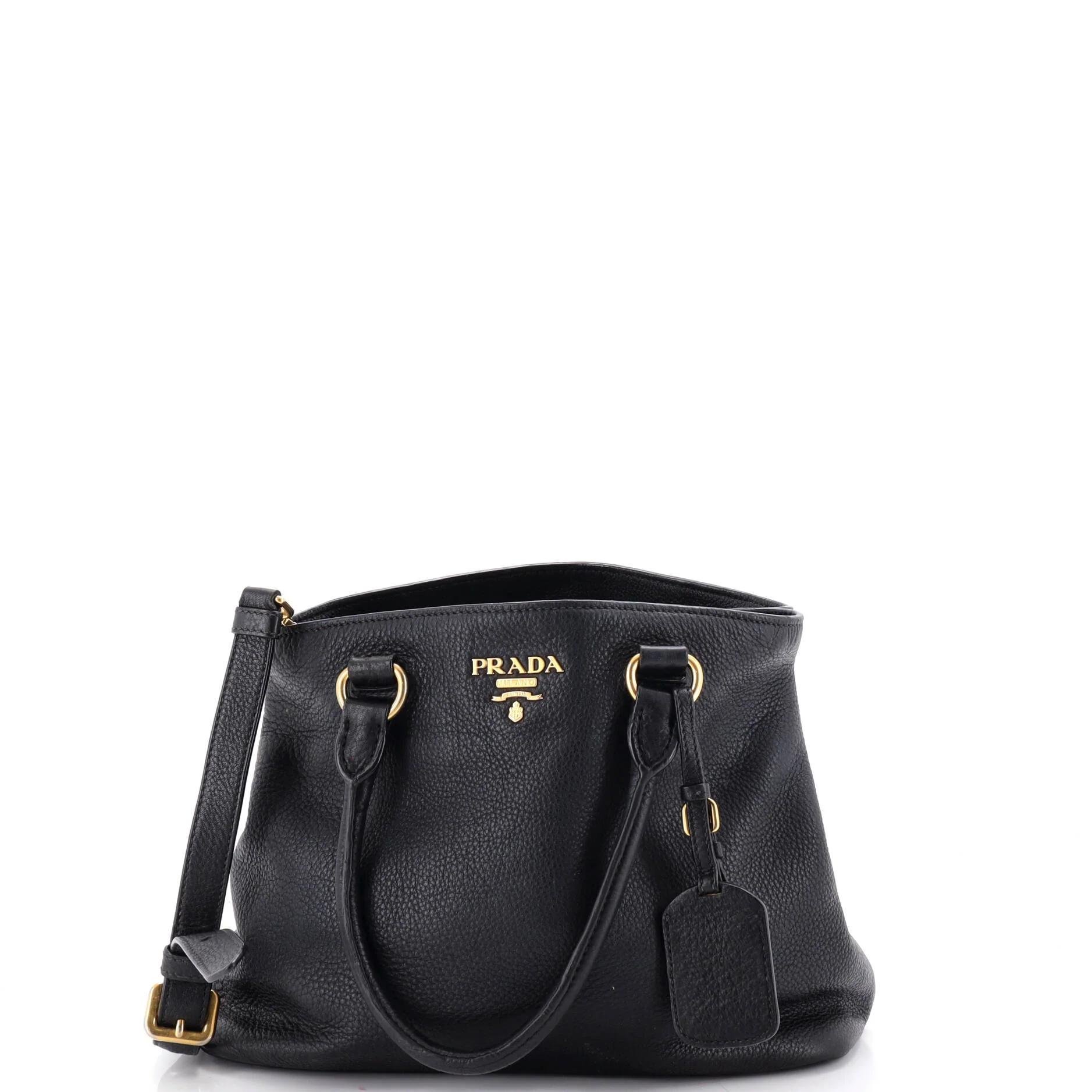 Leather tote
