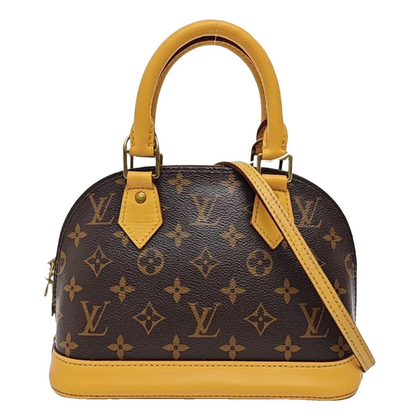 Alma leather handbag