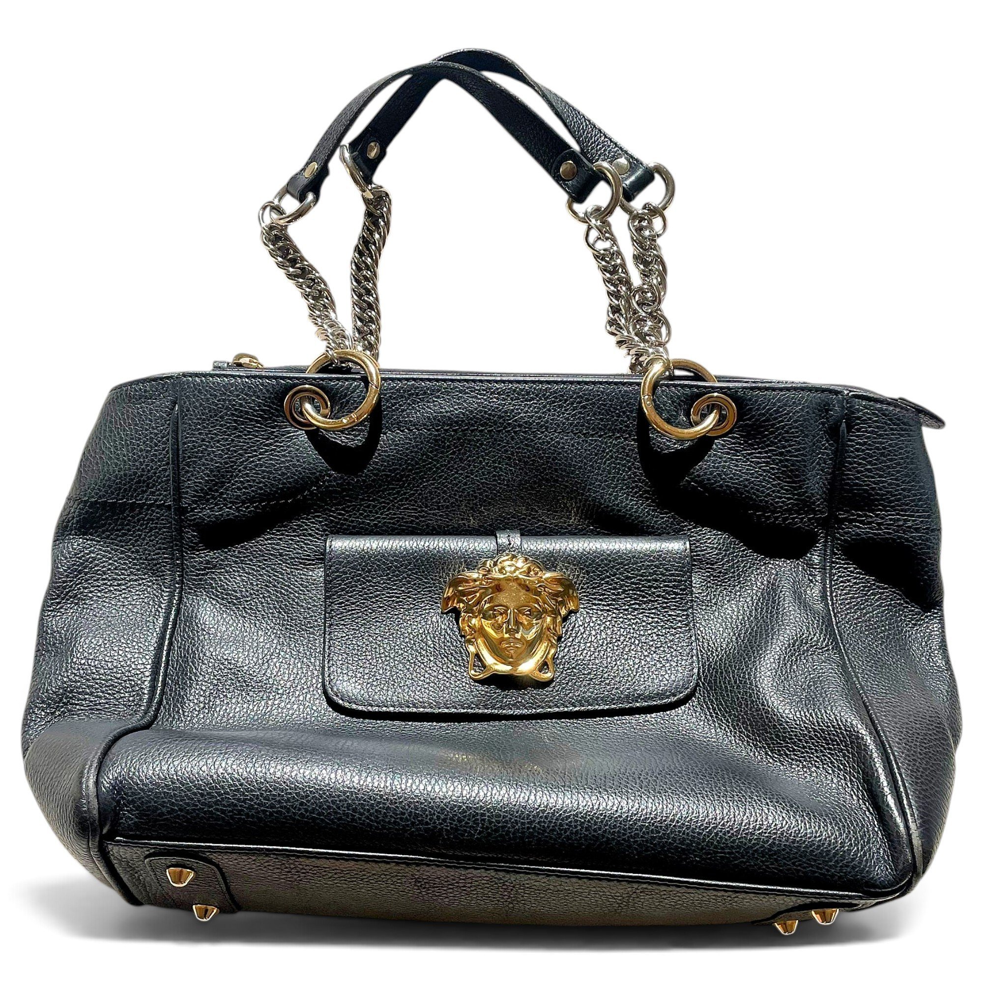 Leather handbag