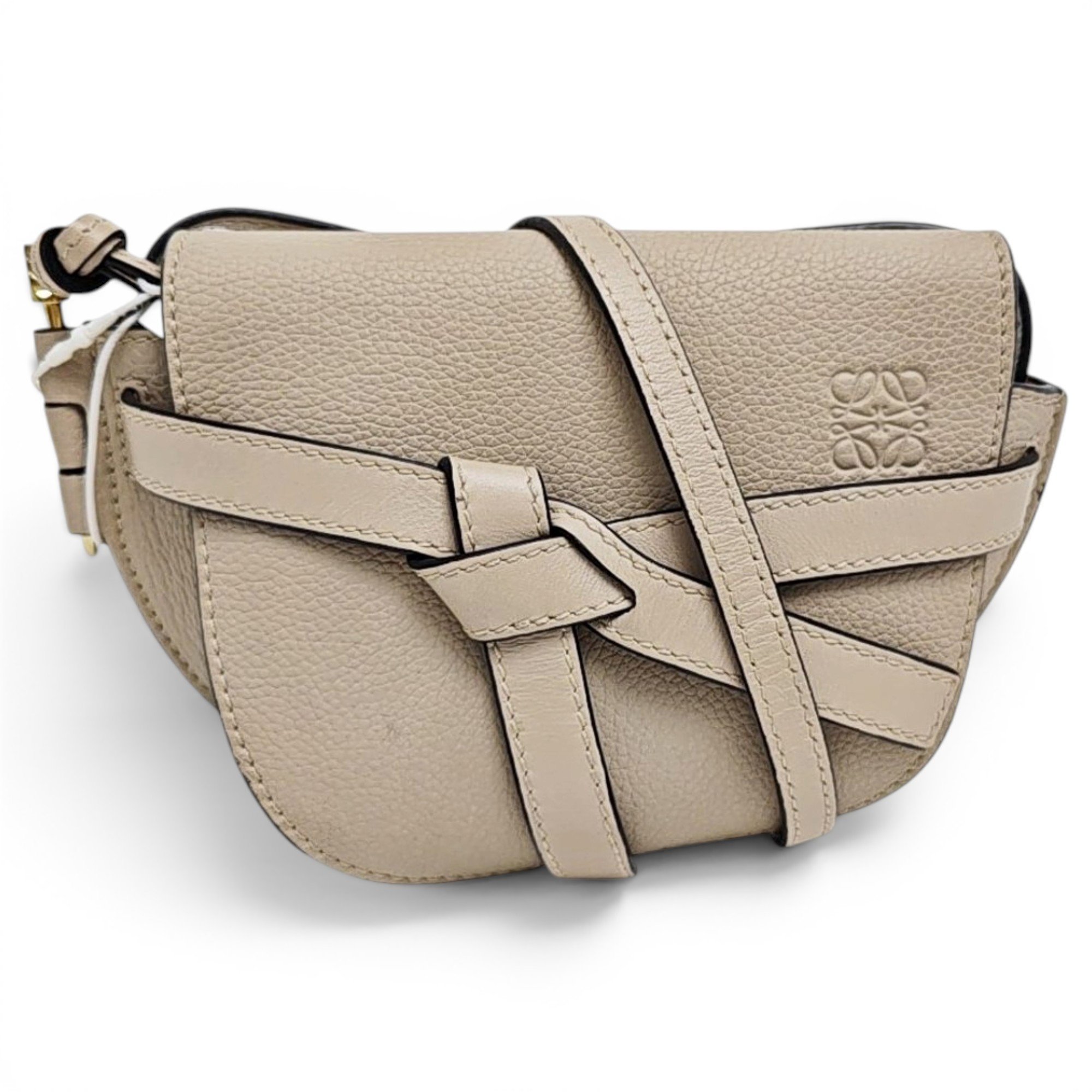 Gate leather crossbody bag