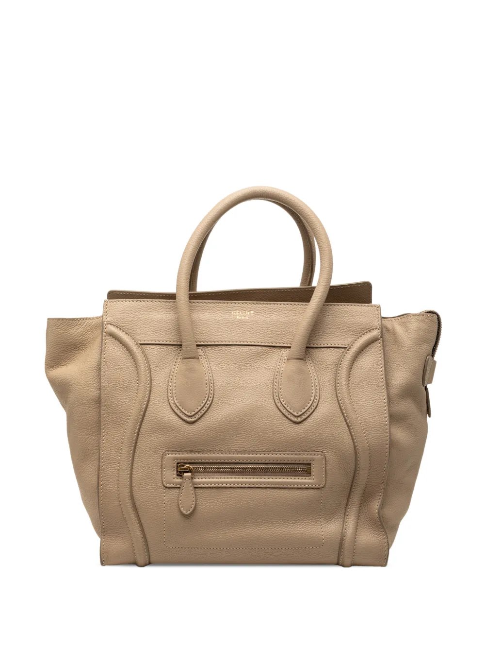 2011 Mini Grained Calfskin Luggage tote bag