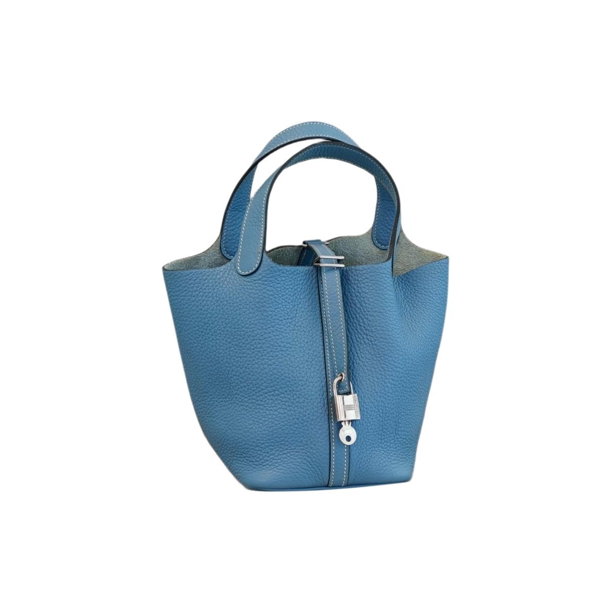 Picotin leather handbag
