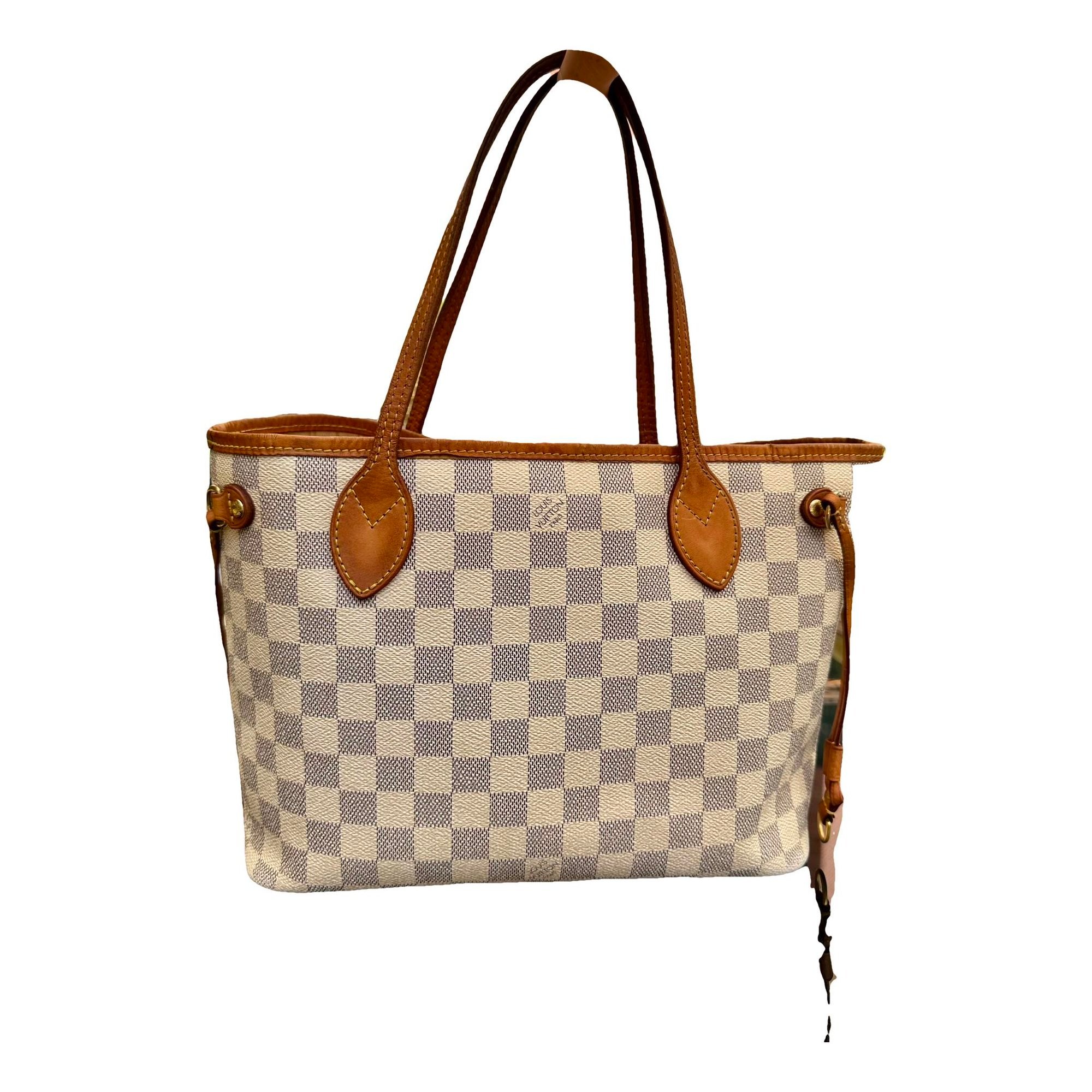 Neverfull leather tote