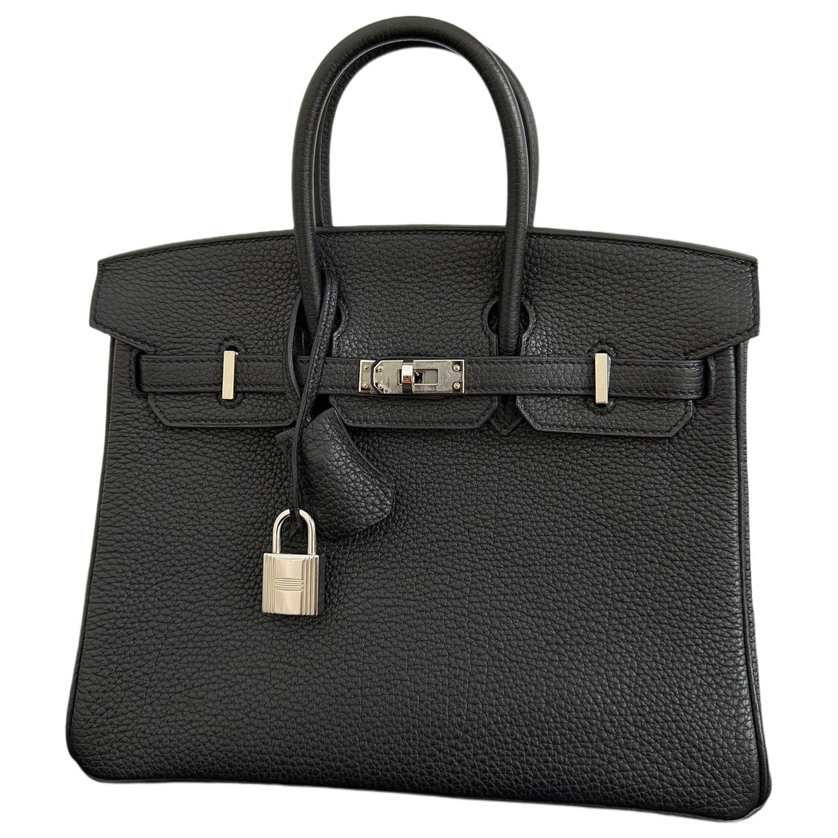 Birkin 25 leather handbag