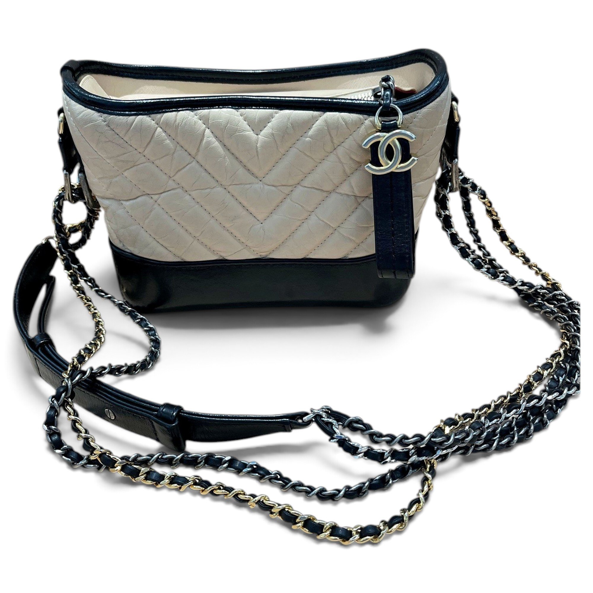 Gabrielle pony-style calfskin handbag