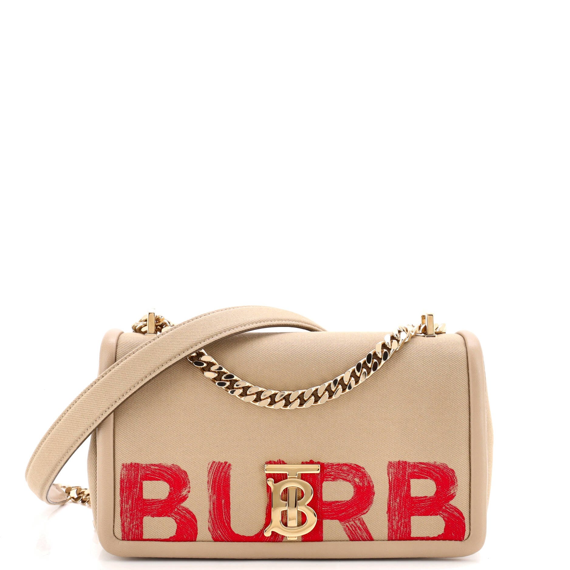 Lola Shoulder Bag Printed Canvas Small