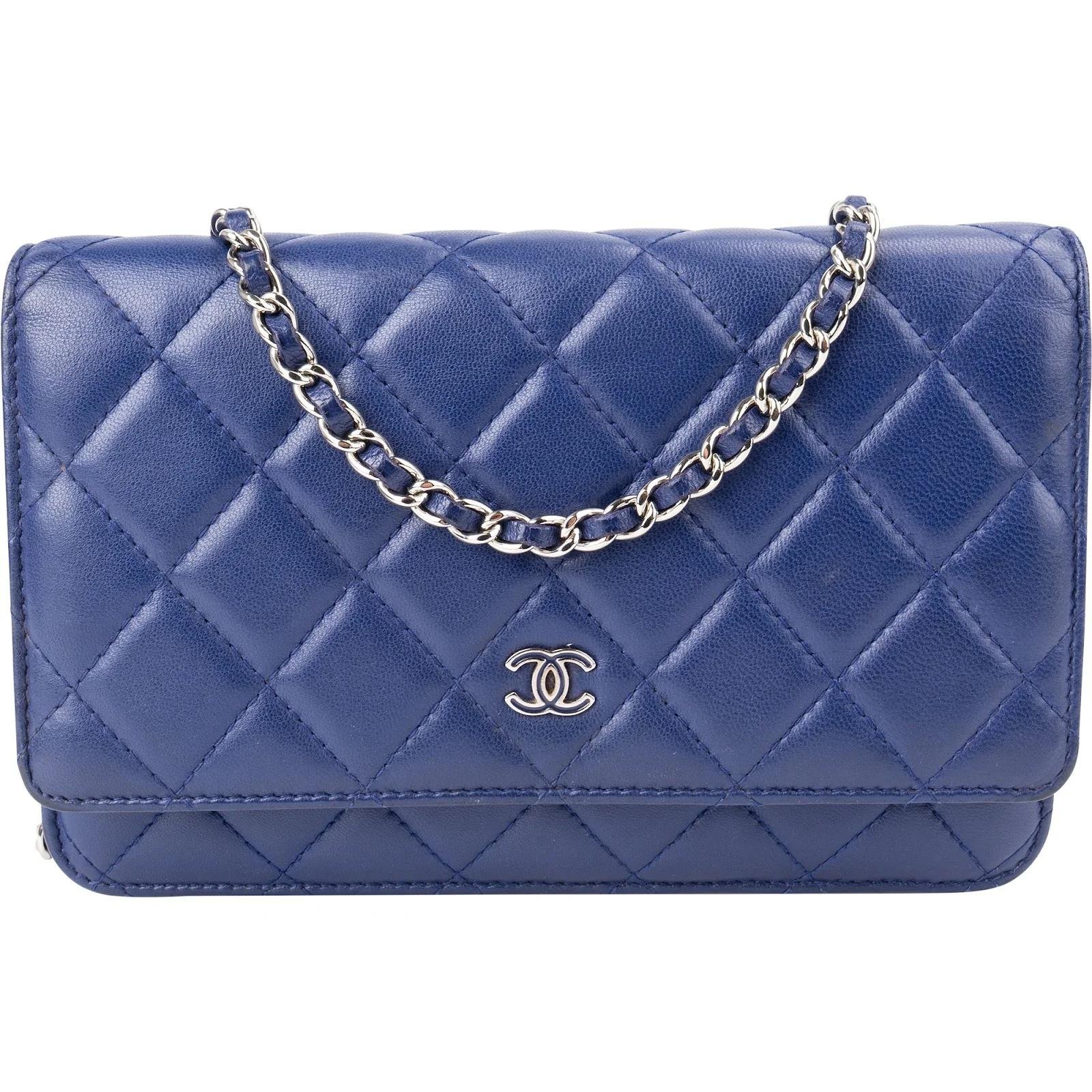 Wallet On Chain Timeless/Classique leather crossbody bag