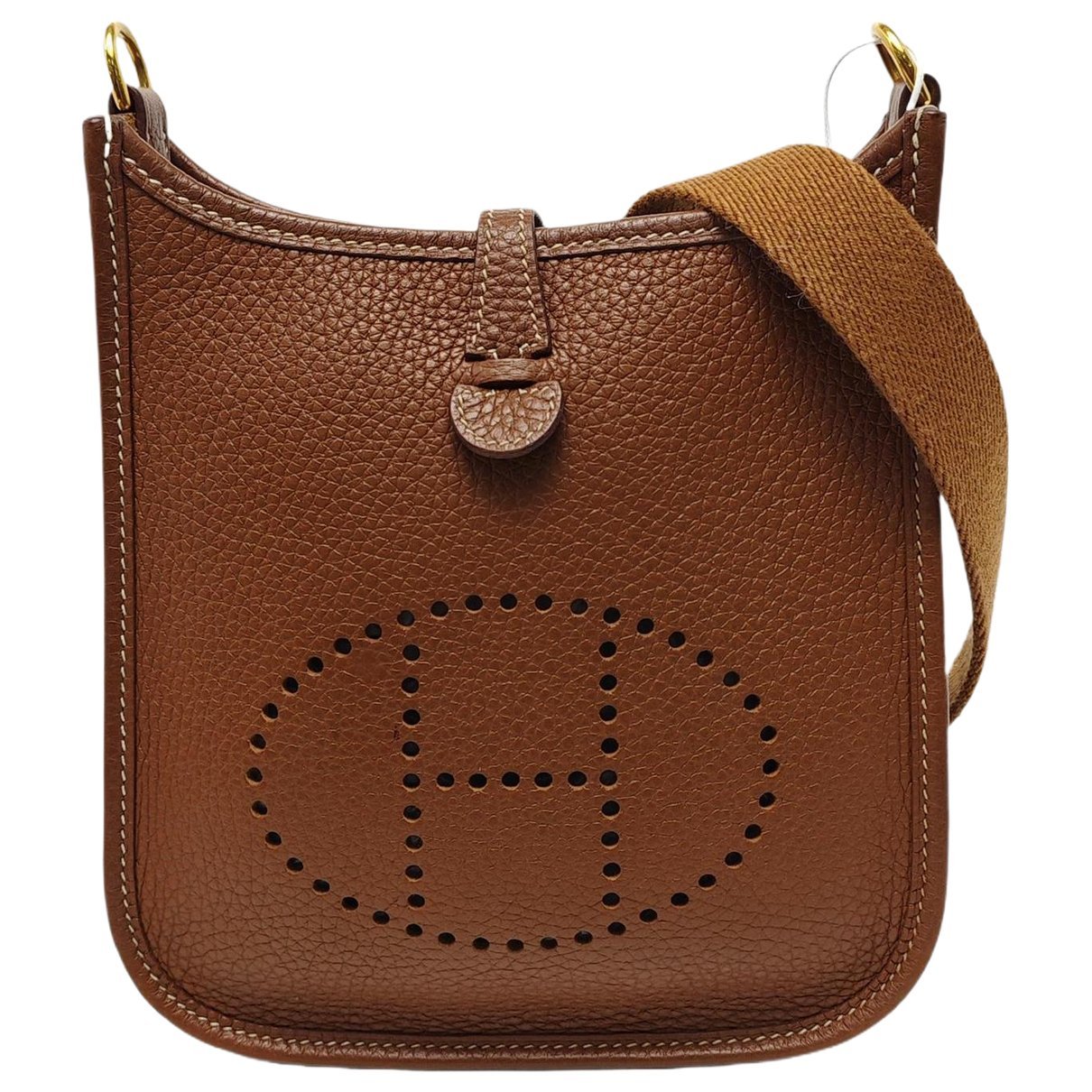 Evelyne leather handbag