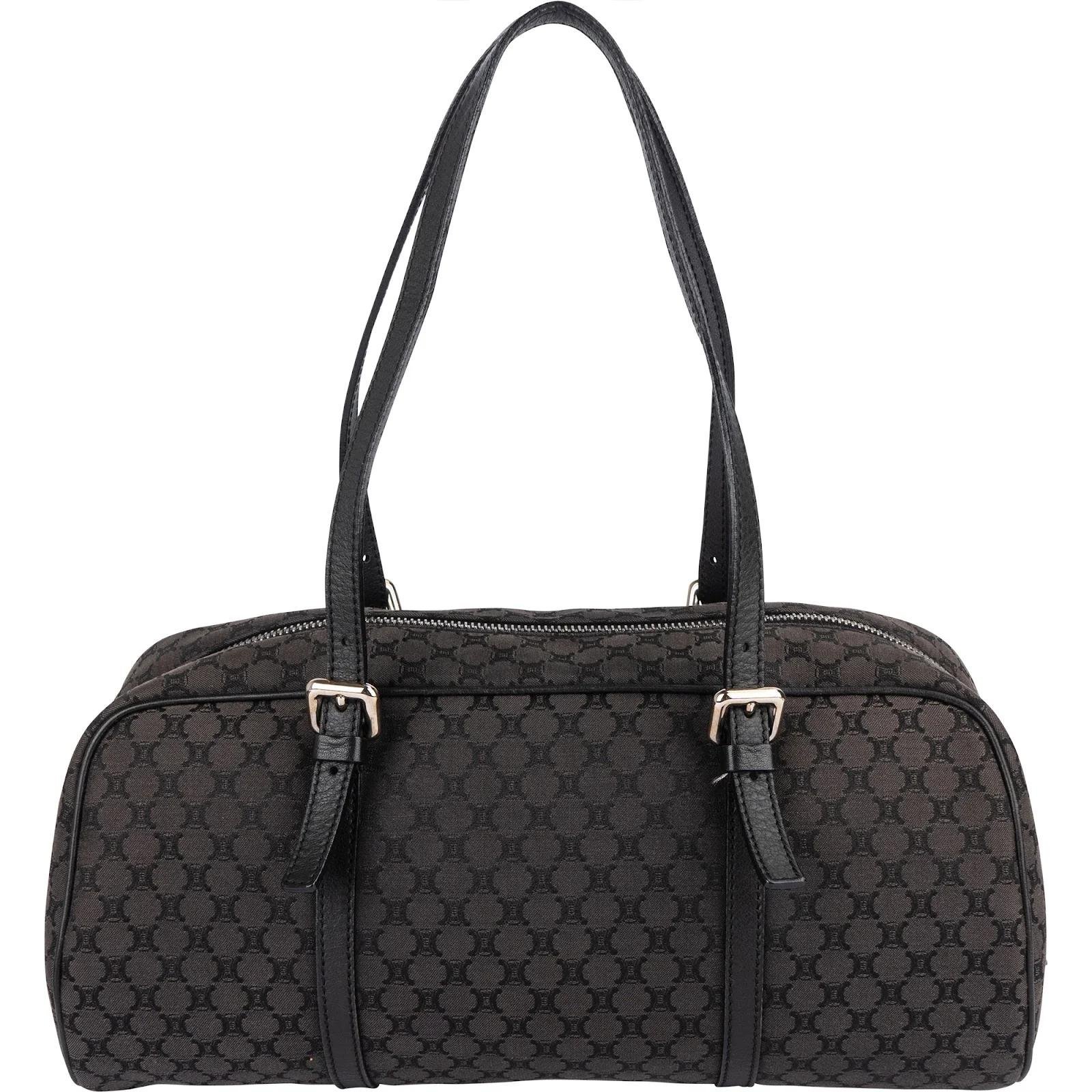 Triomphe leather handbag