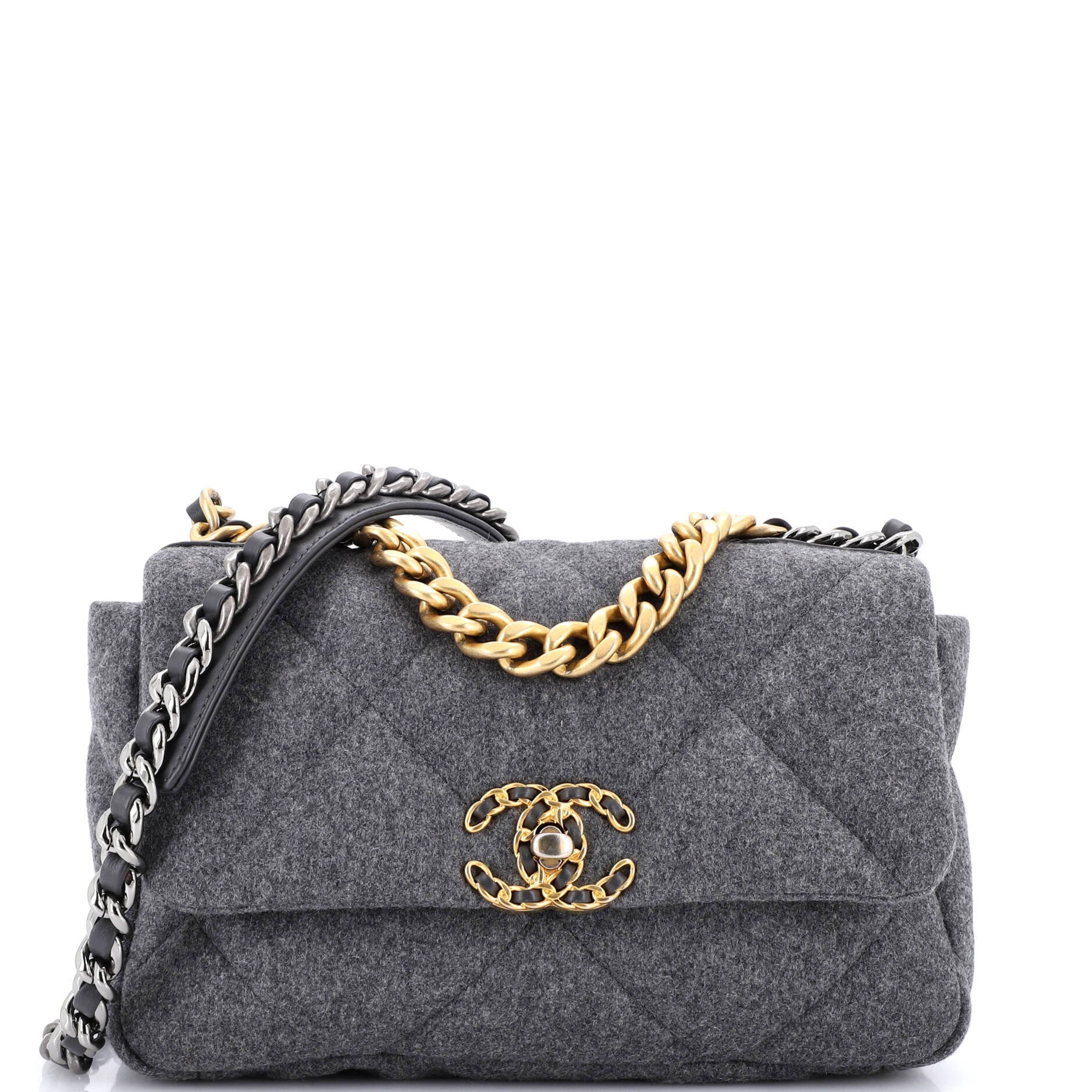 Wool handbag