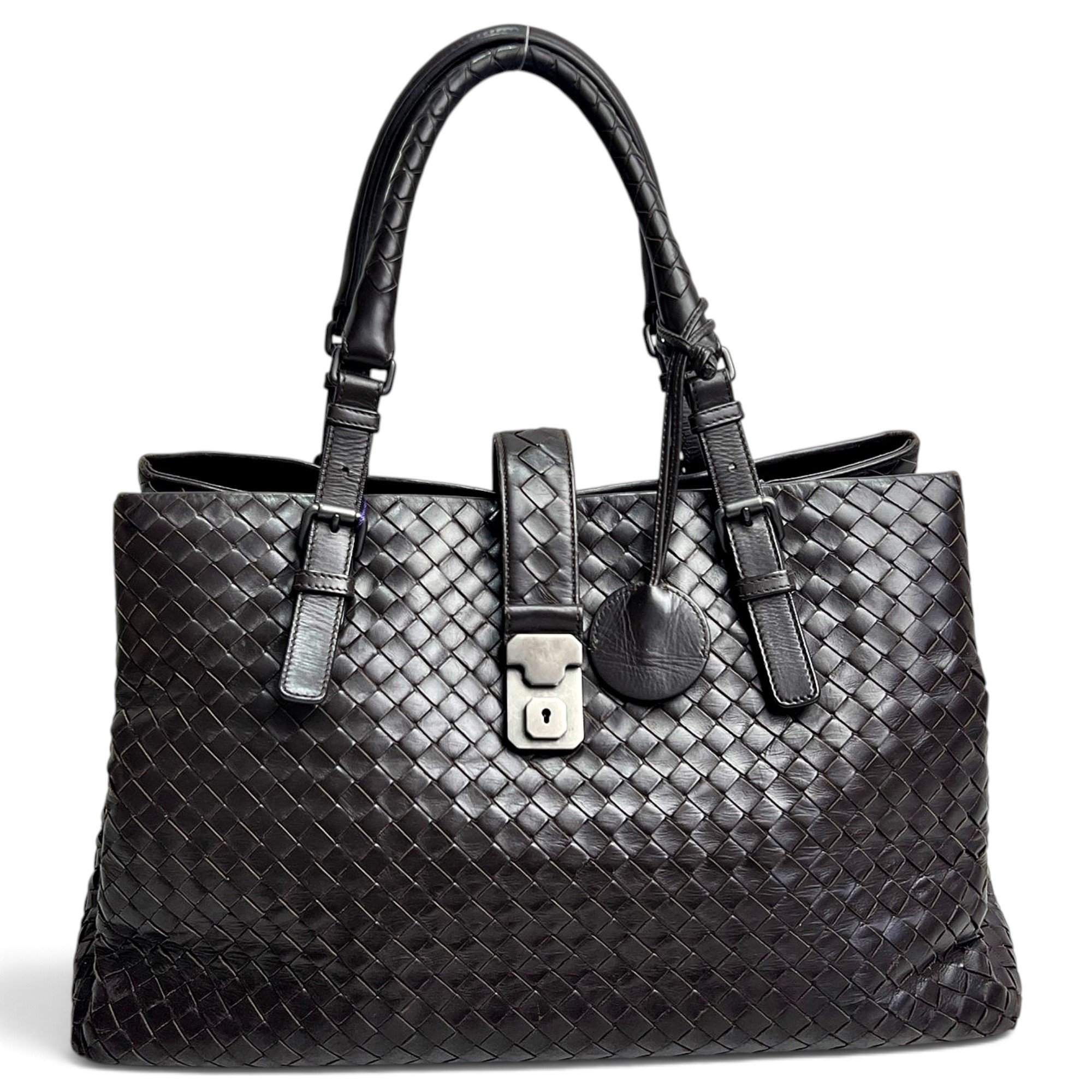 Bottega Veneta Roma leather handbag