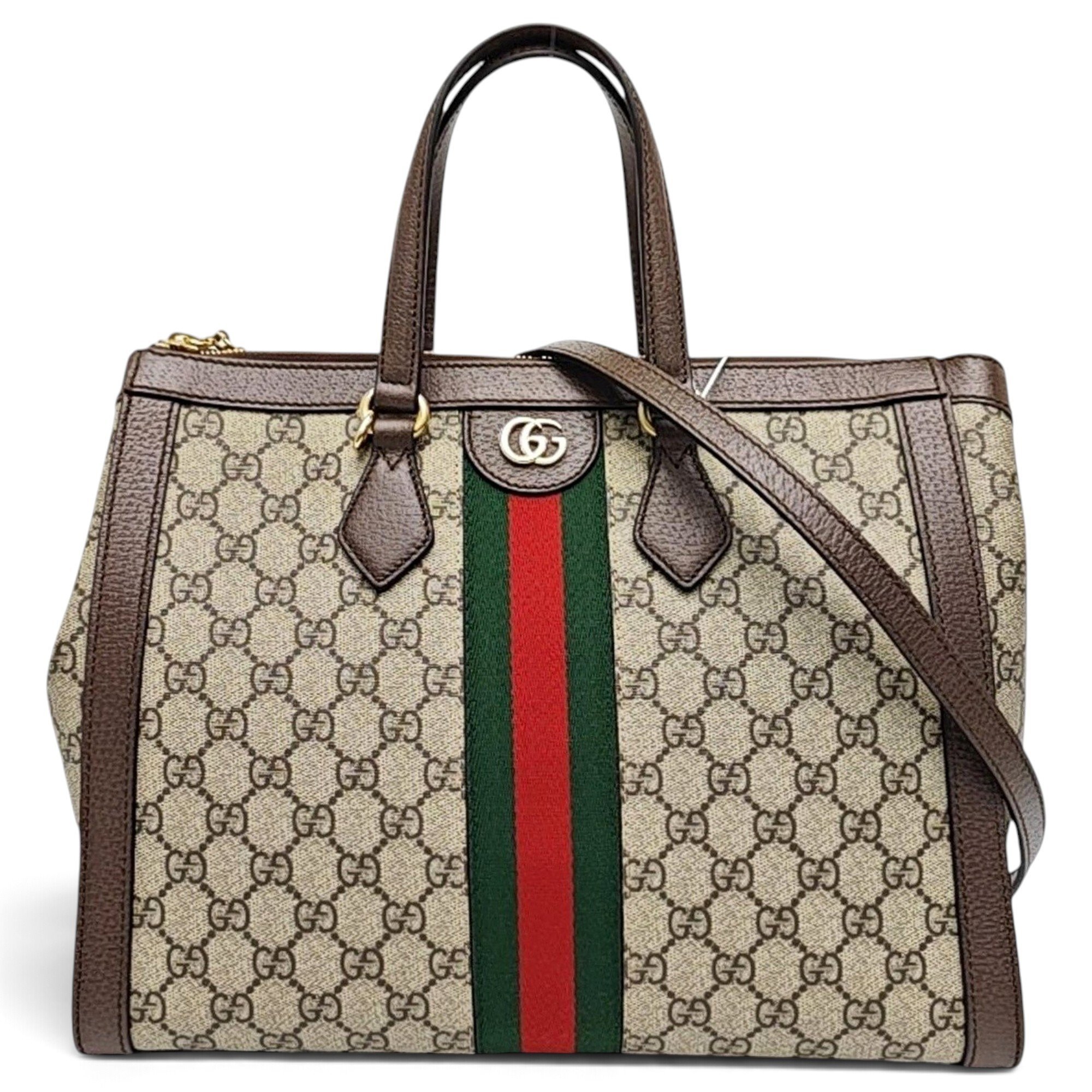 Ophidia leather handbag