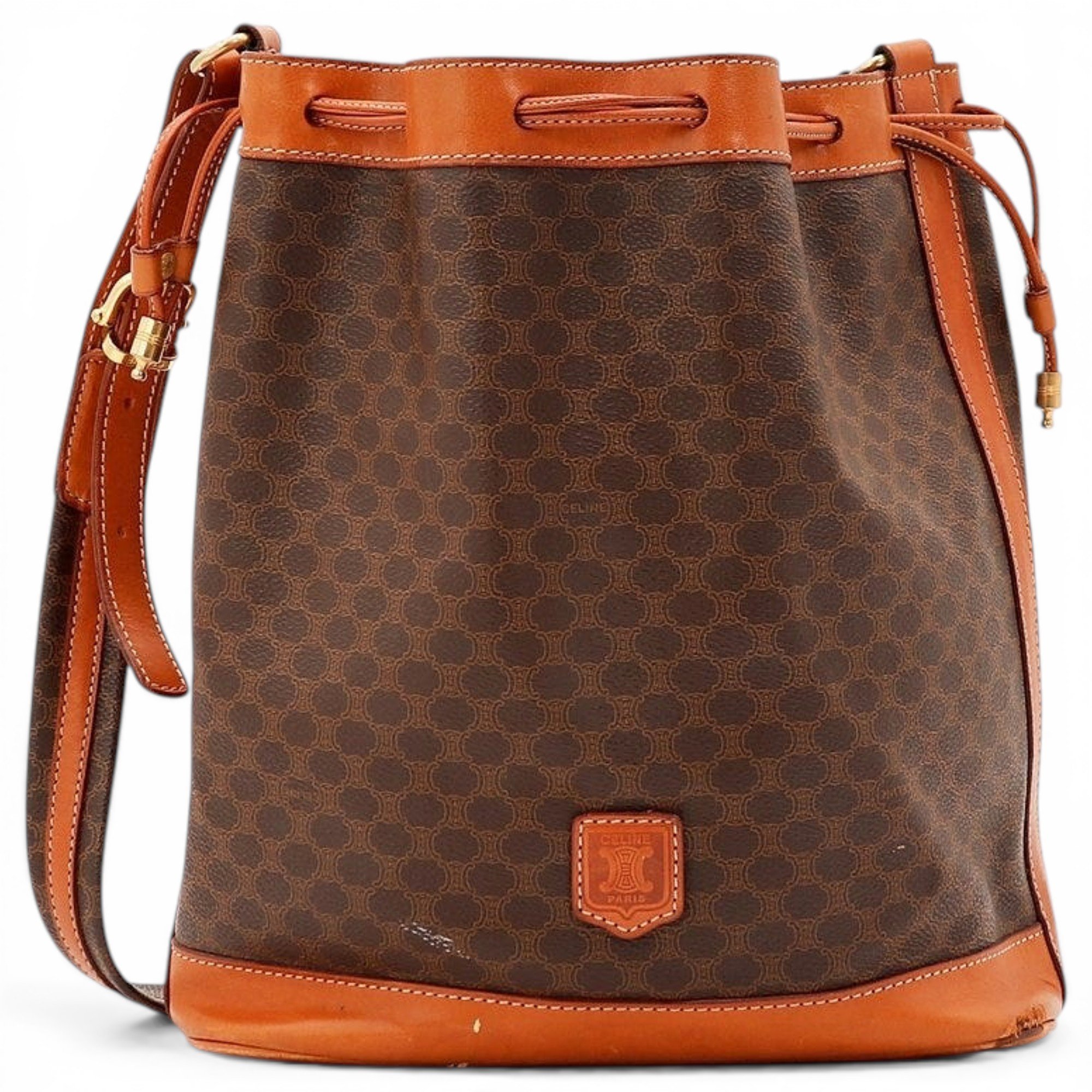 SAC SEAU leather handbag