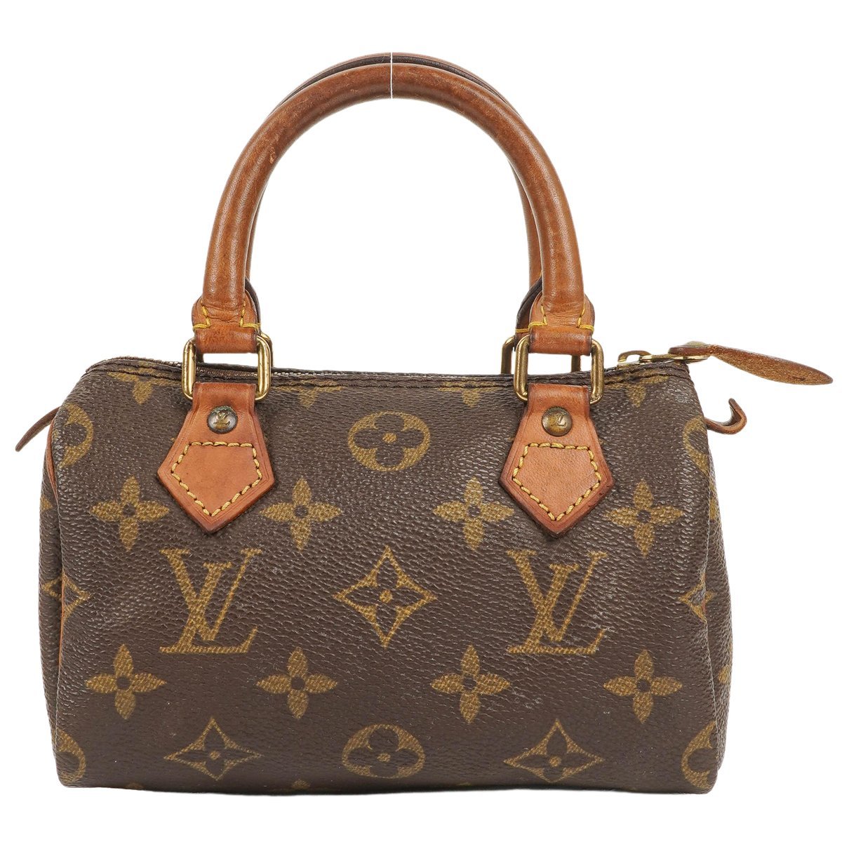 Louis Vuitton Nano Speedy / Mini HL cloth handbag